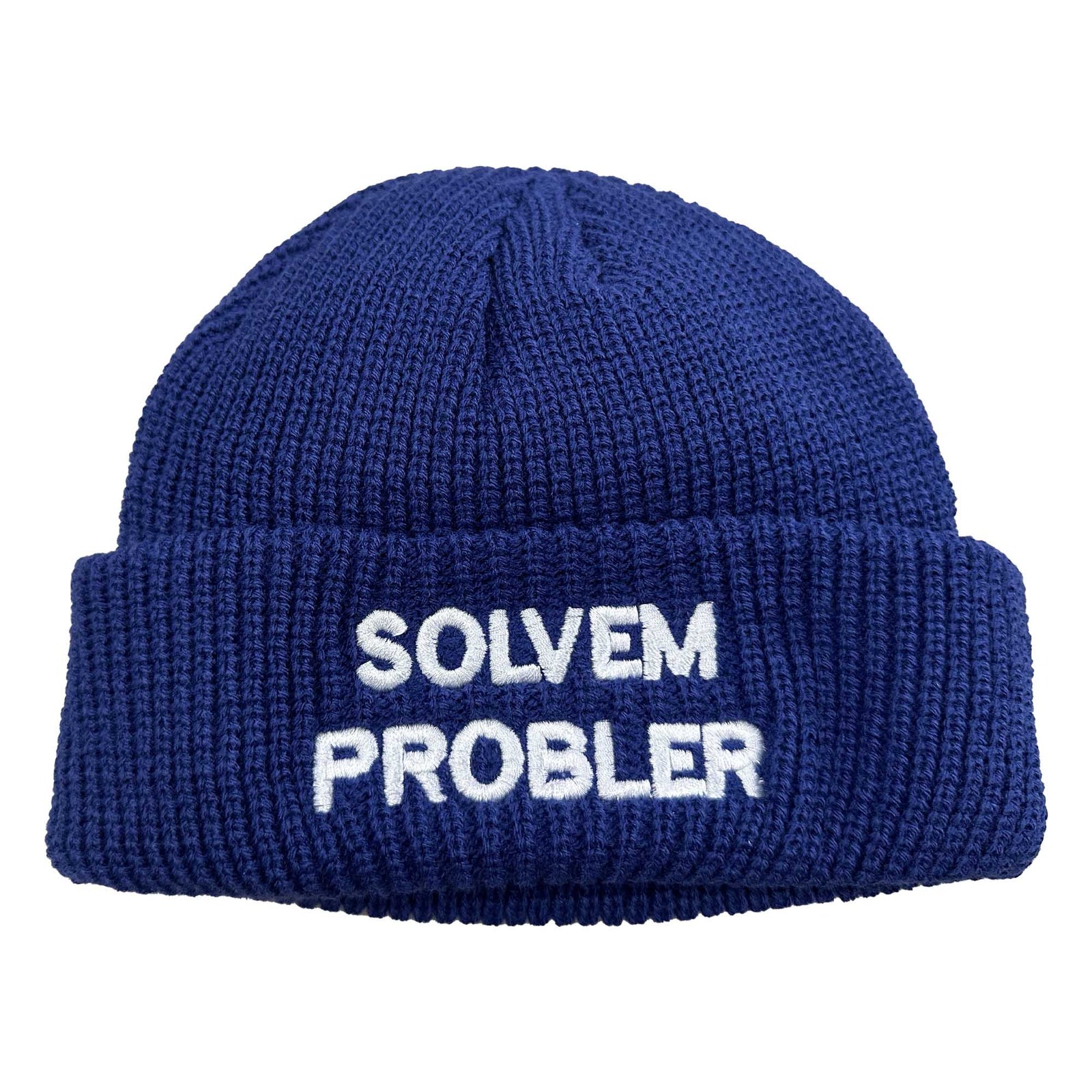 "Solvem Probler" Embroidered Beanie
