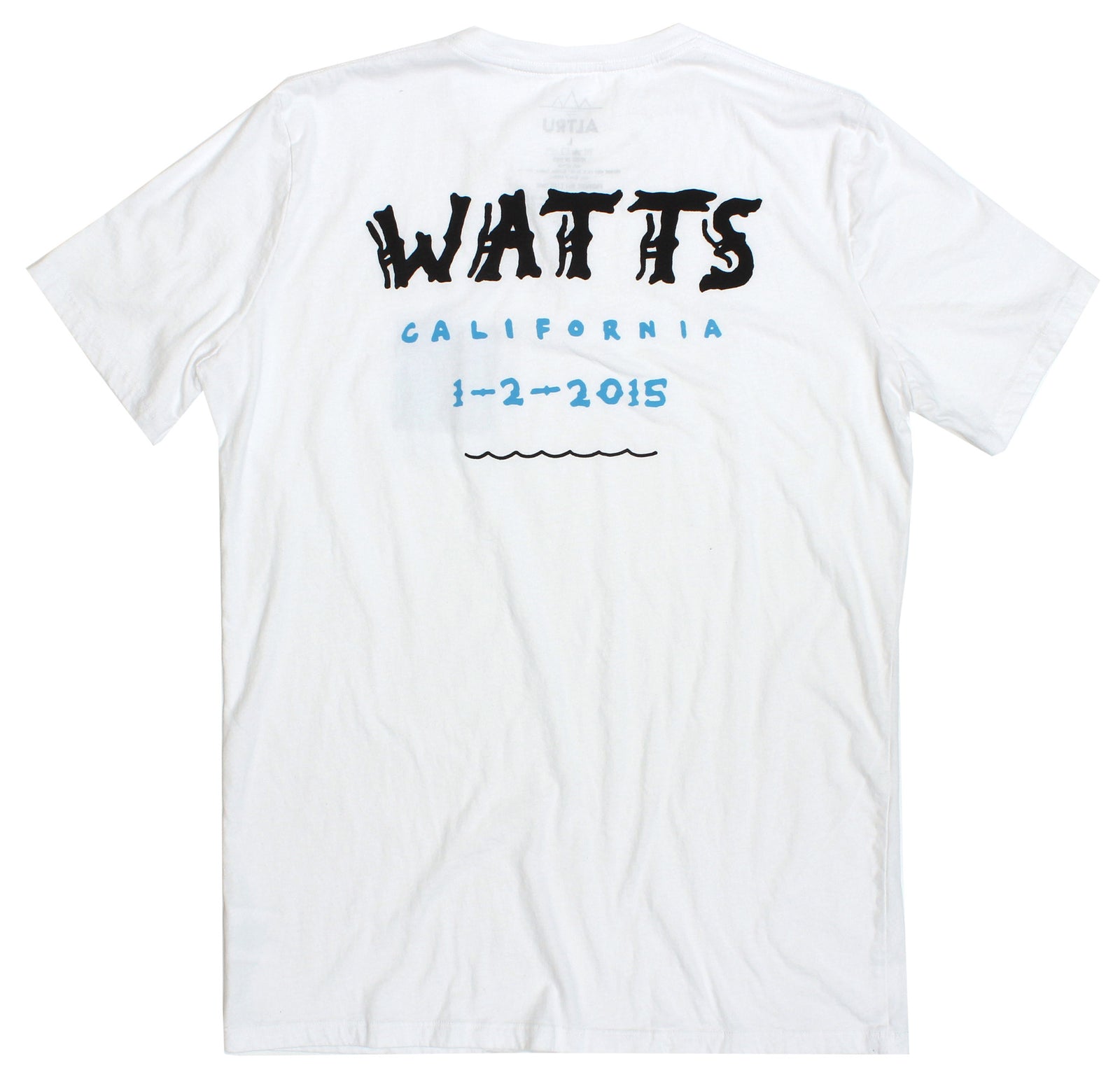 watts towers shirt back