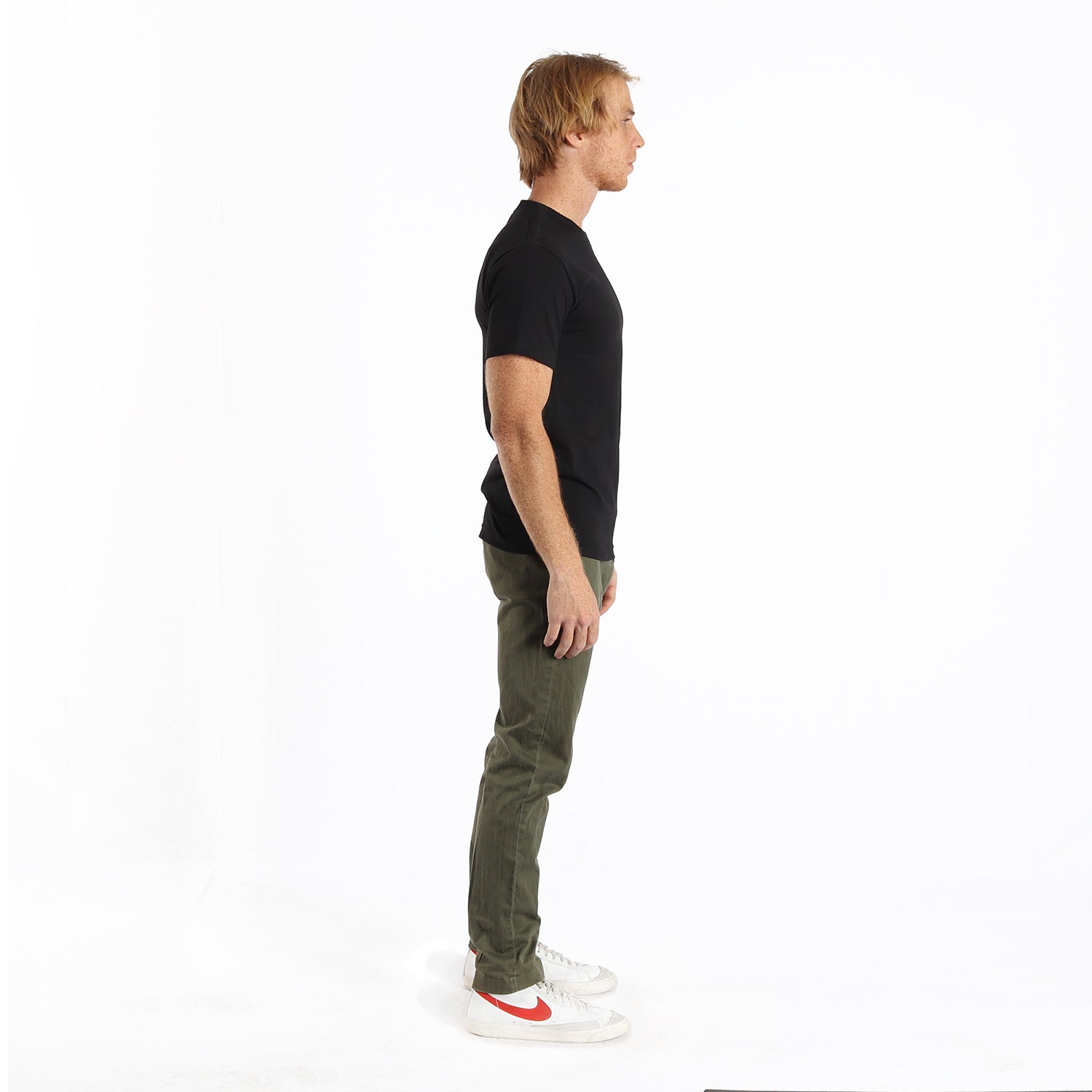 Offline Dino Embroidered black T-shirt by Altru Apparel