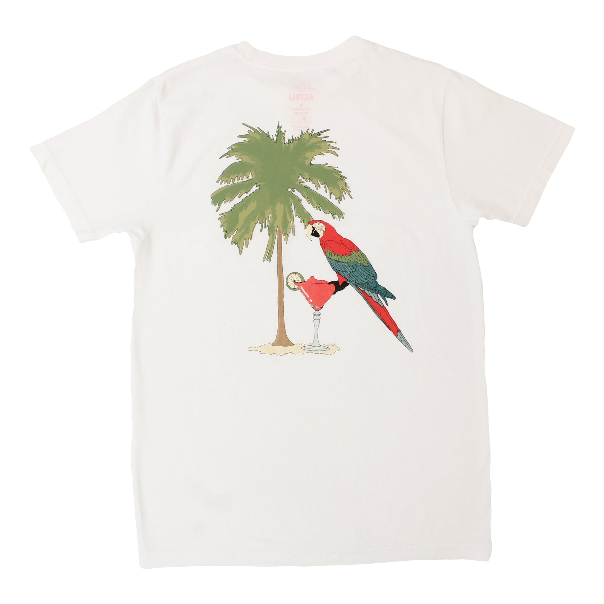 Parrot Tee with the graphic on the back by Altru Apparel