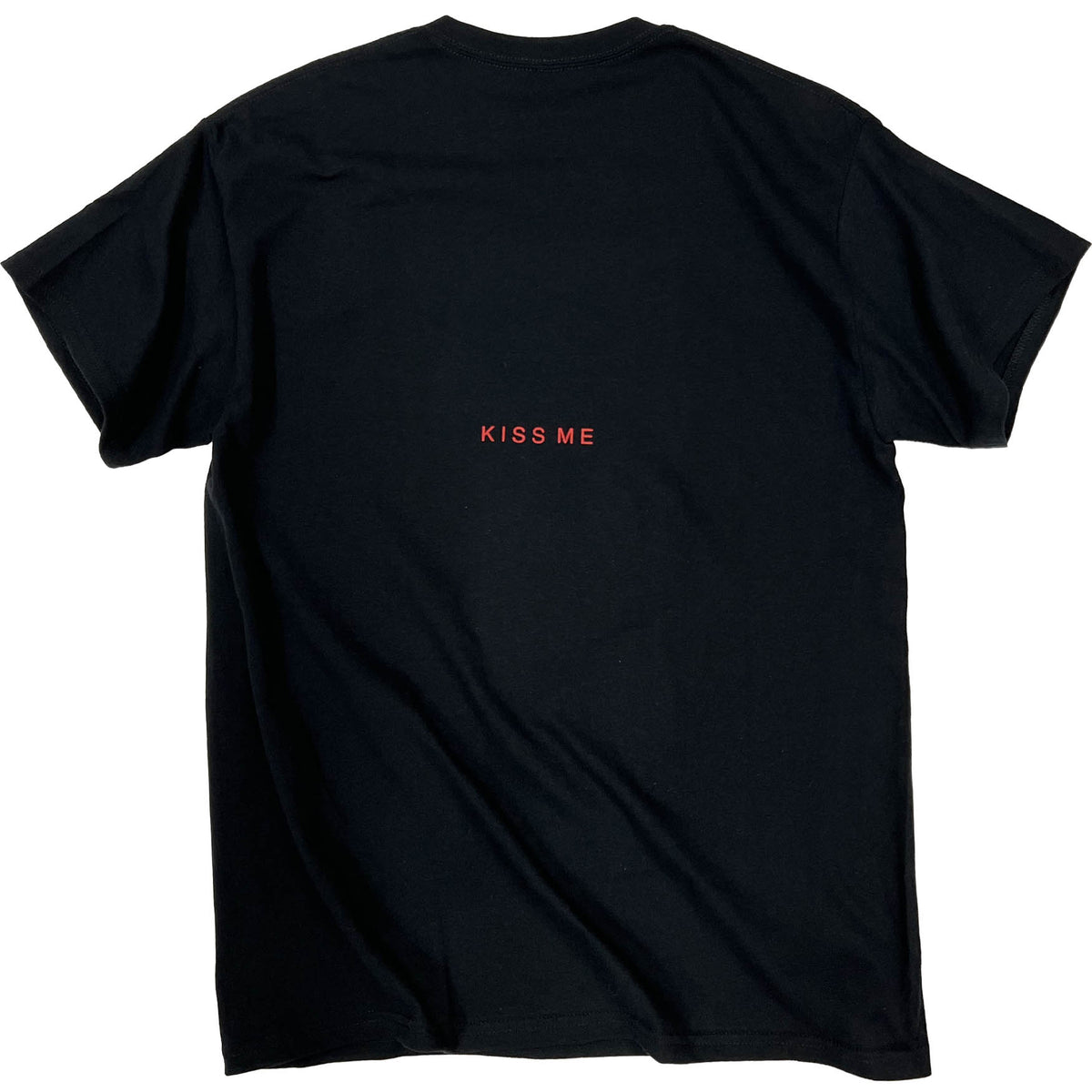 ALTRU MISTLETOE EMBROIDERY BLACK T-SHIRT BACK IMAGE WITH PRINT