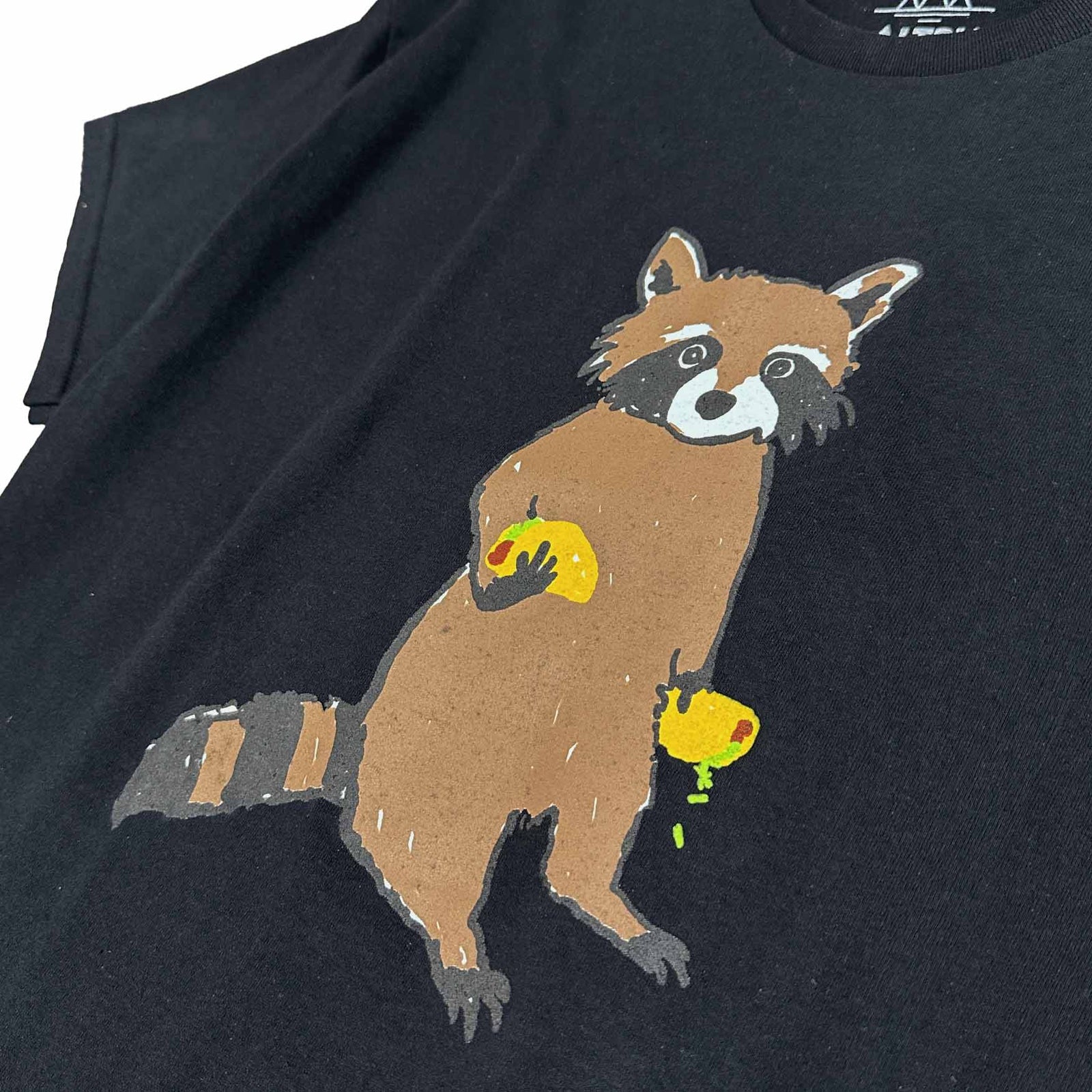Double Taco Racoon tee shirt