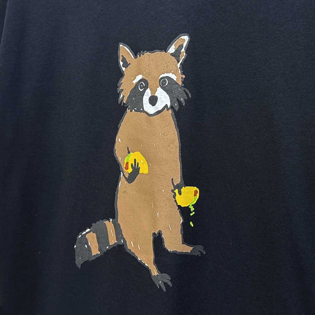 Double Taco Racoon tee shirt