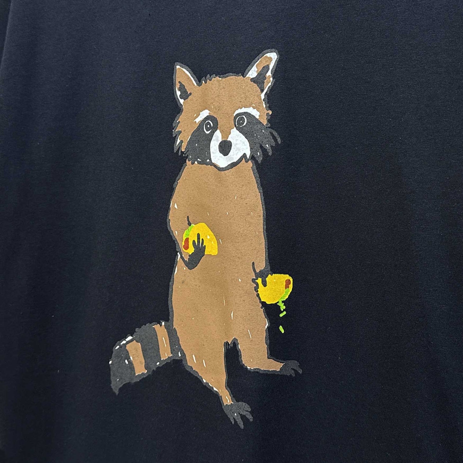 Double Taco Racoon tee shirt