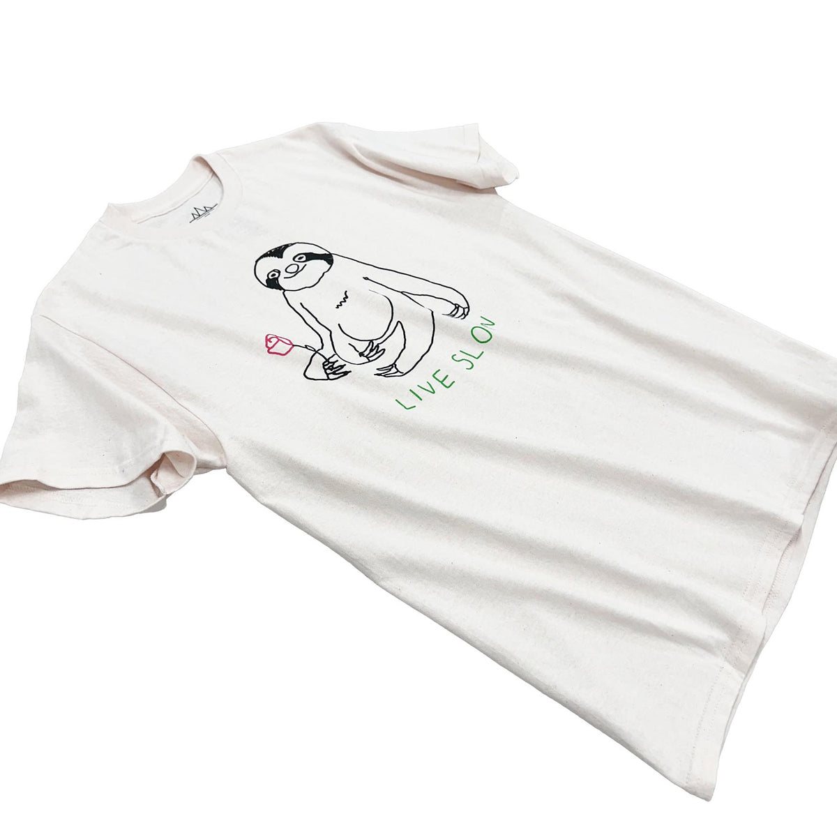 Live Slow Sloth Tee
