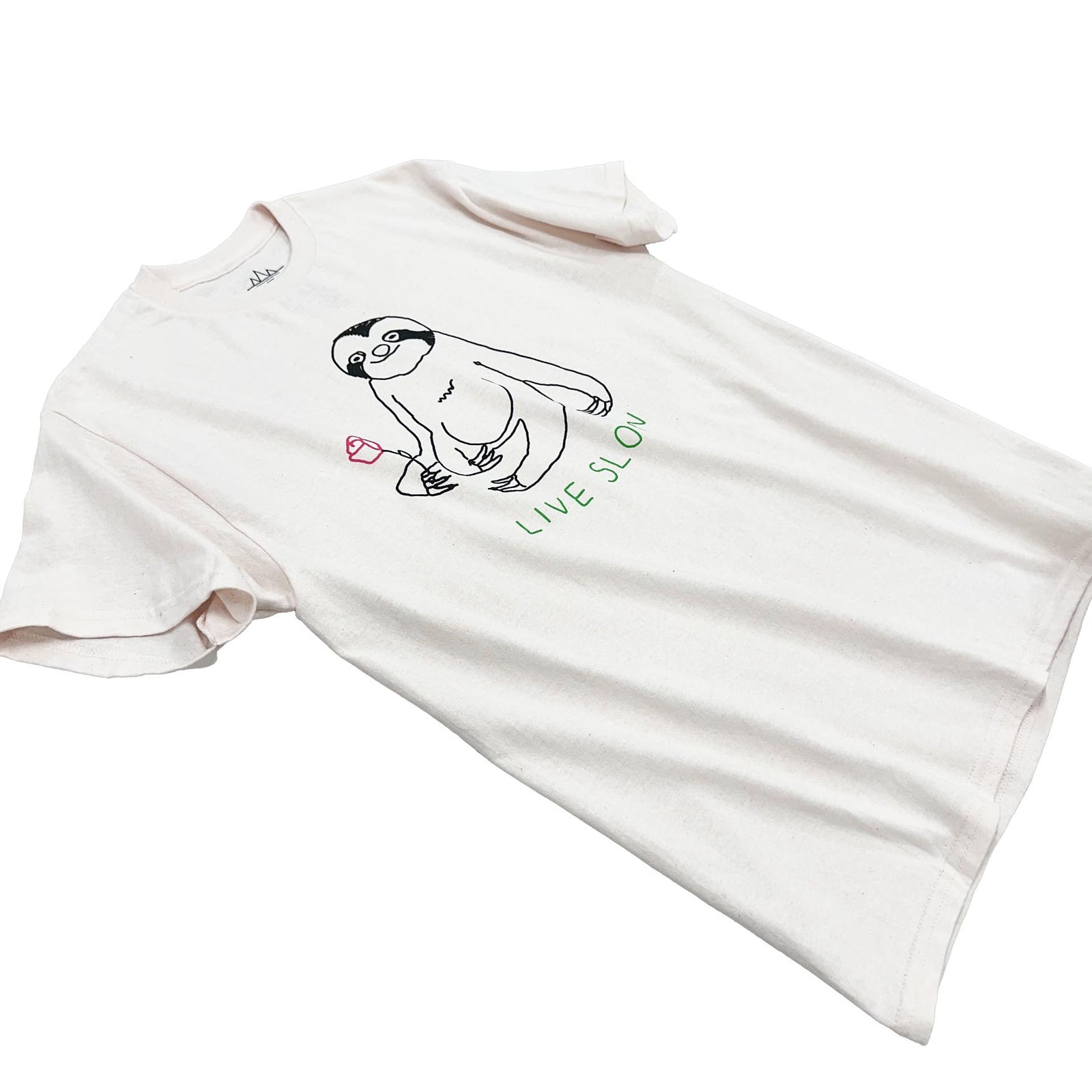 Live Slow Sloth Tee
