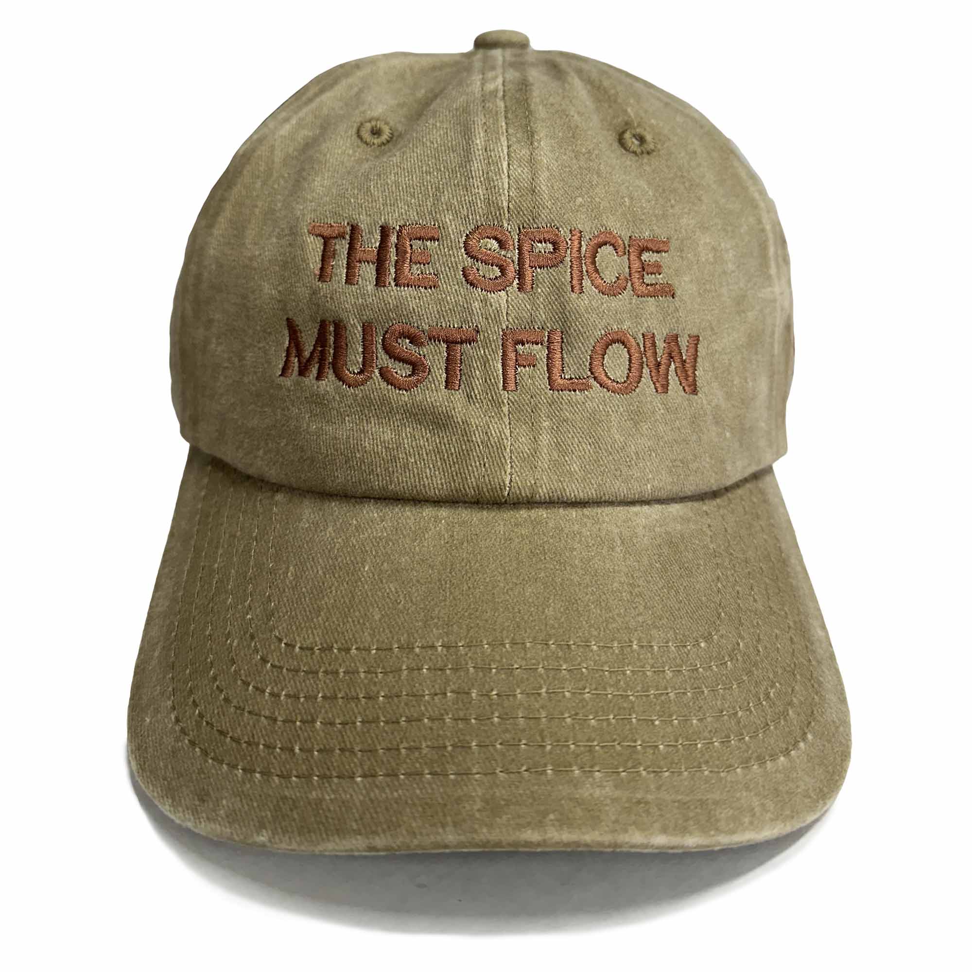 "The Spice Must Flow" 6 panel low profile embroidered cap