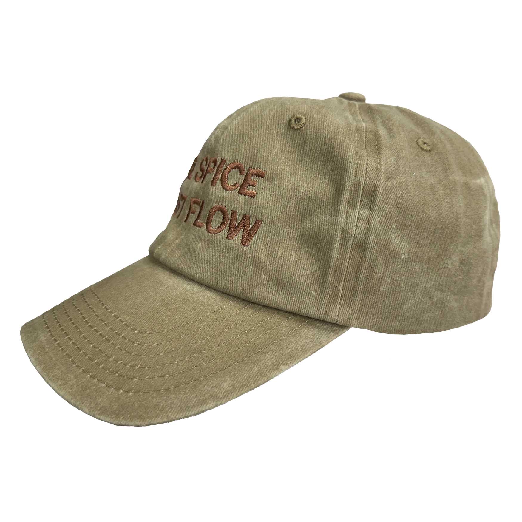 "The Spice Must Flow" 6 panel low profile embroidered cap