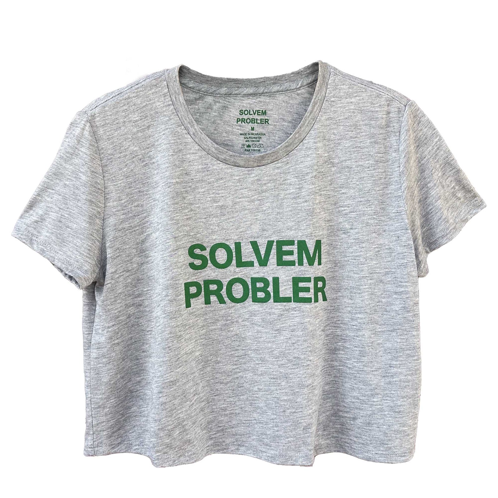 "SOLVEM PROBLER" Women's Crop Top