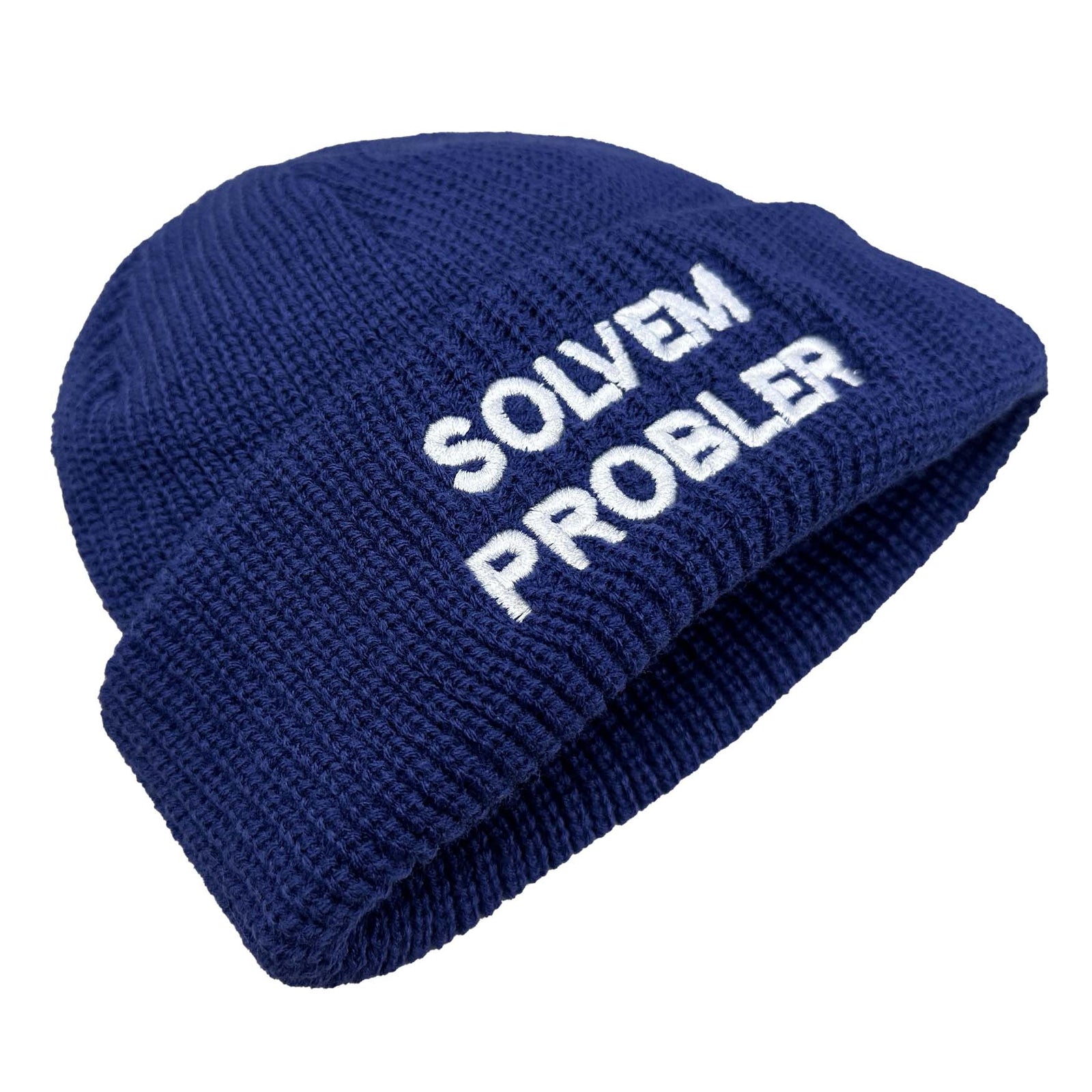 "Solvem Probler" Embroidered Beanie
