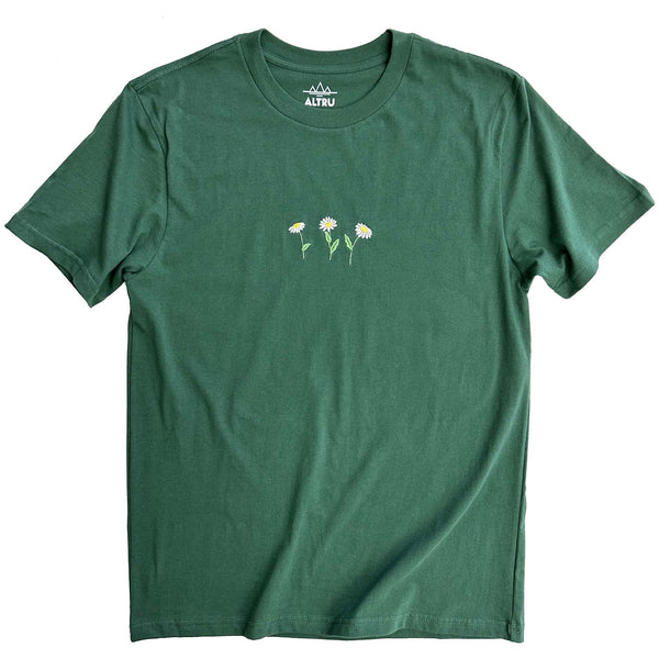 【AMBLER】Cheat day embroidery man to man t-shirt Men's T-Shirts - Ambler