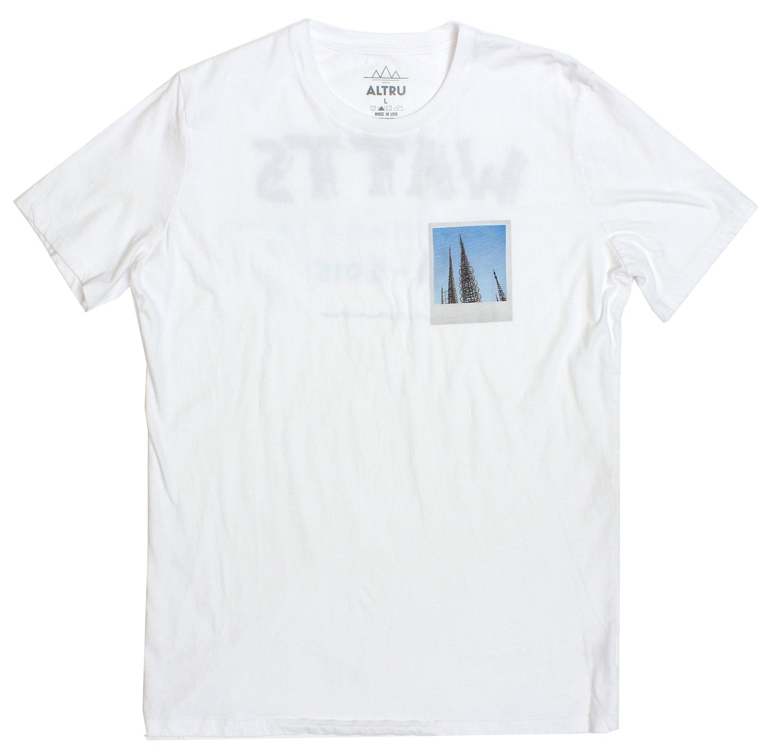 watts towers shirt front