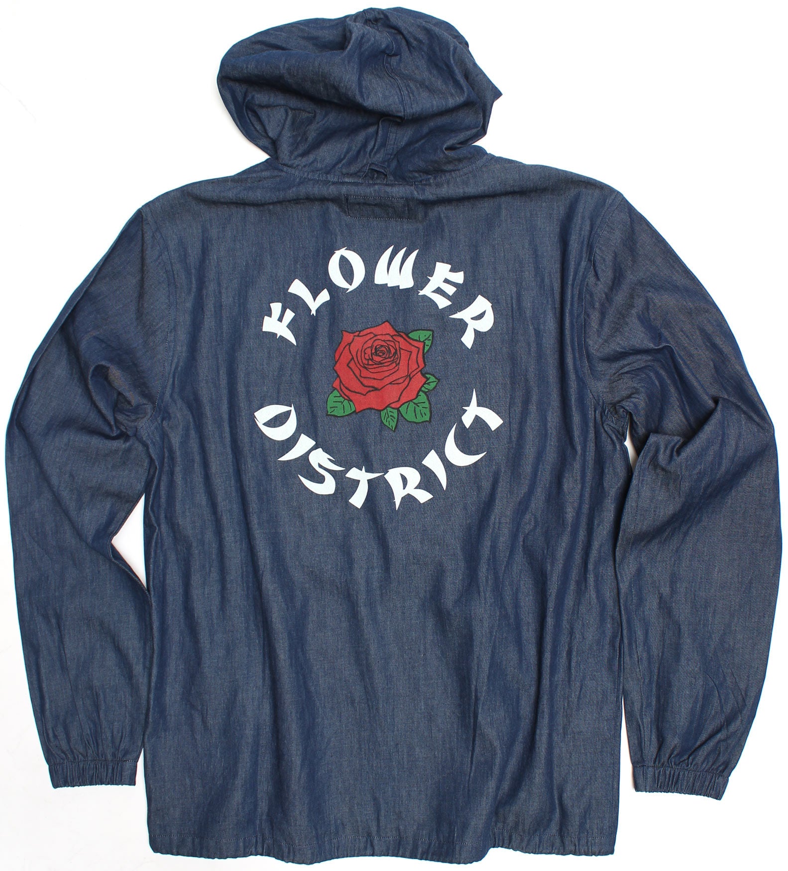 Altru Men's Flower District Graphic Zip-up Hoodie Jacket Altru Men's Flower District Graphic Zip-up Hoodie Jacket