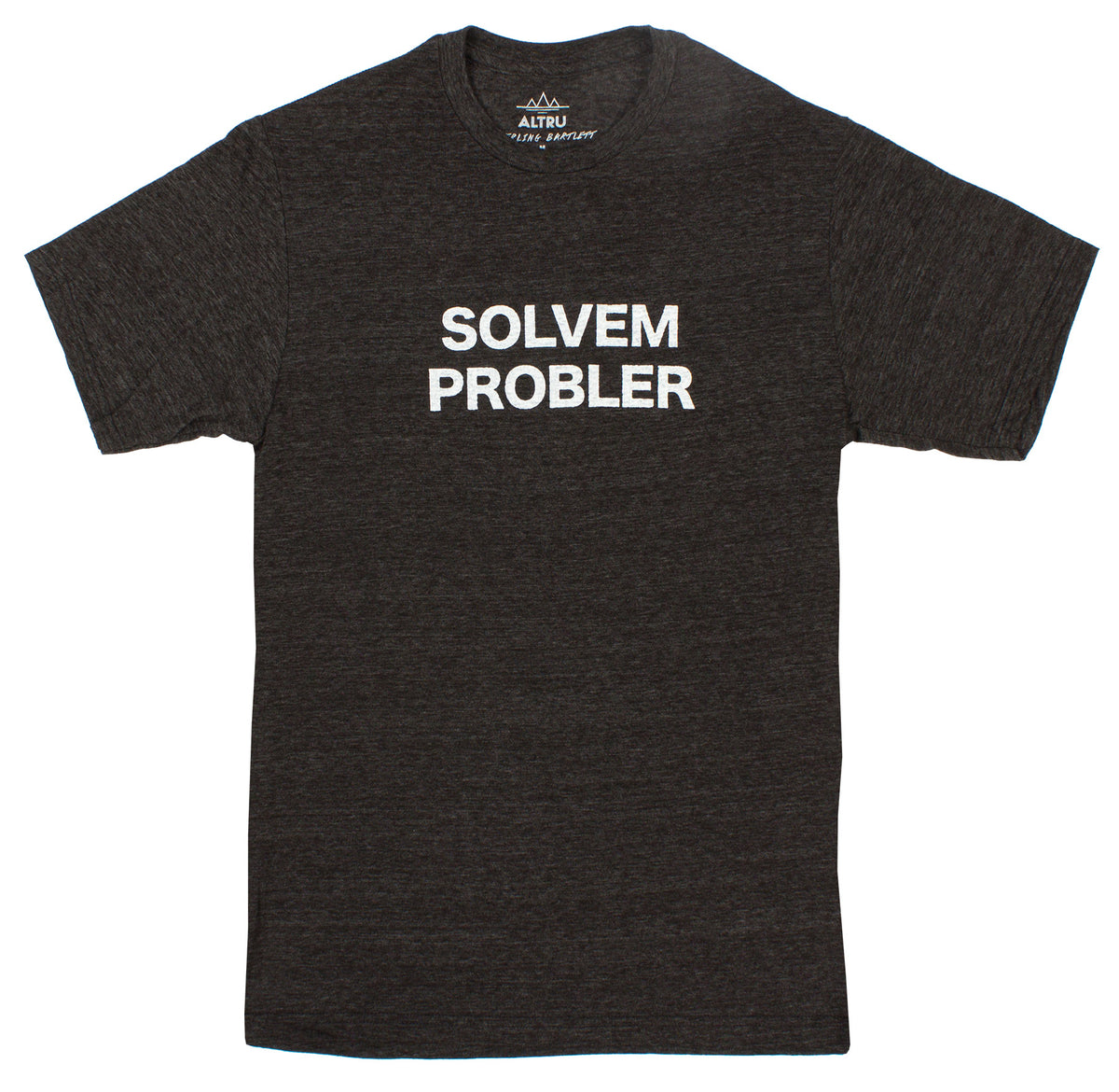 Solvem Probler Mens Black Graphic Tee (It&#39;s spelled wrong...get it?)