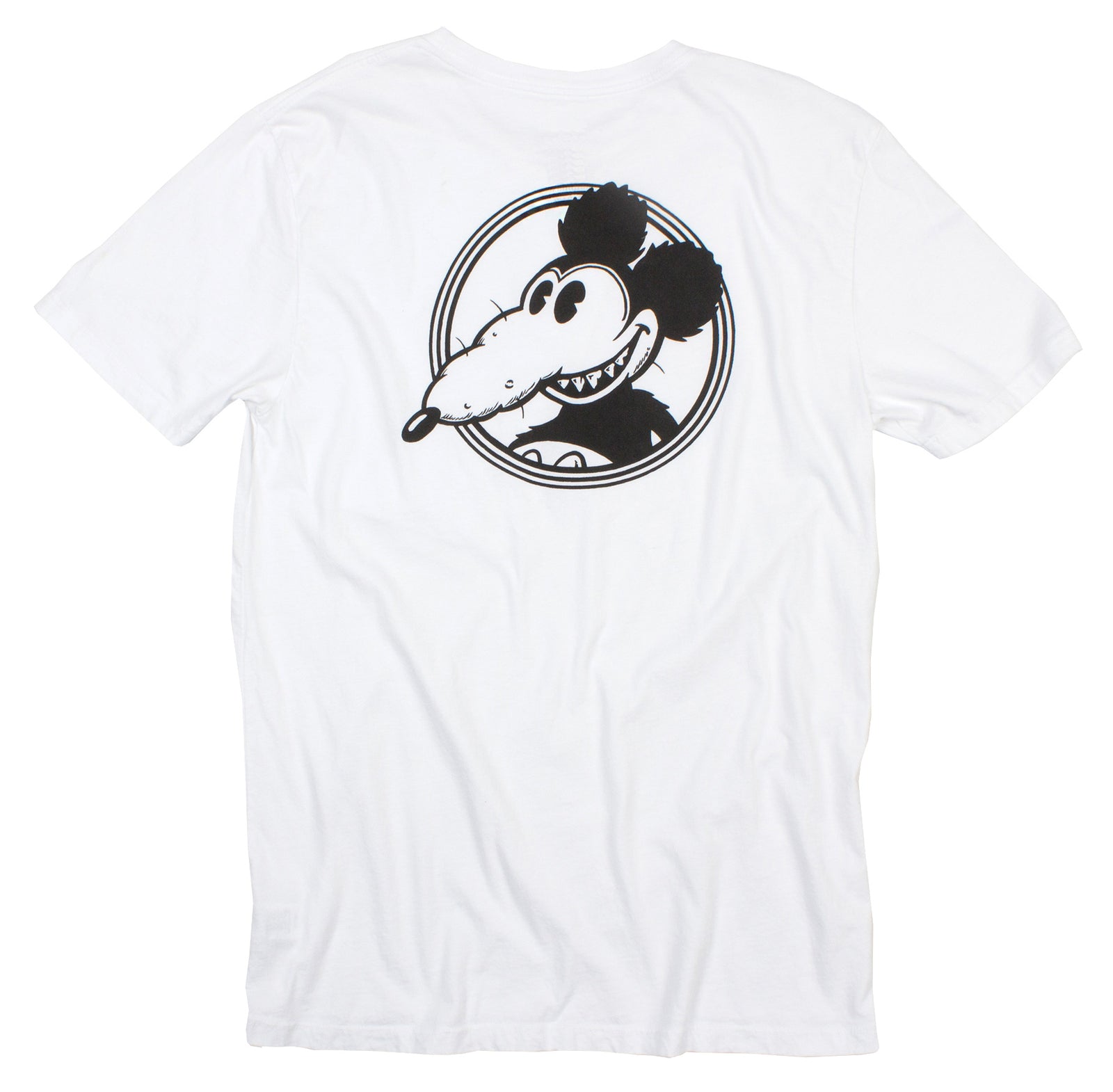 Mickey Rat B/W Spotlight F/B Graphic Tee