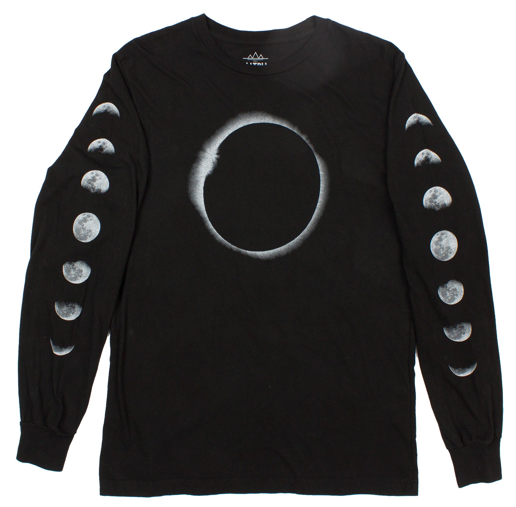 Buy Lunar Eclipse with Moon Phases long sleeve shirt by Altru