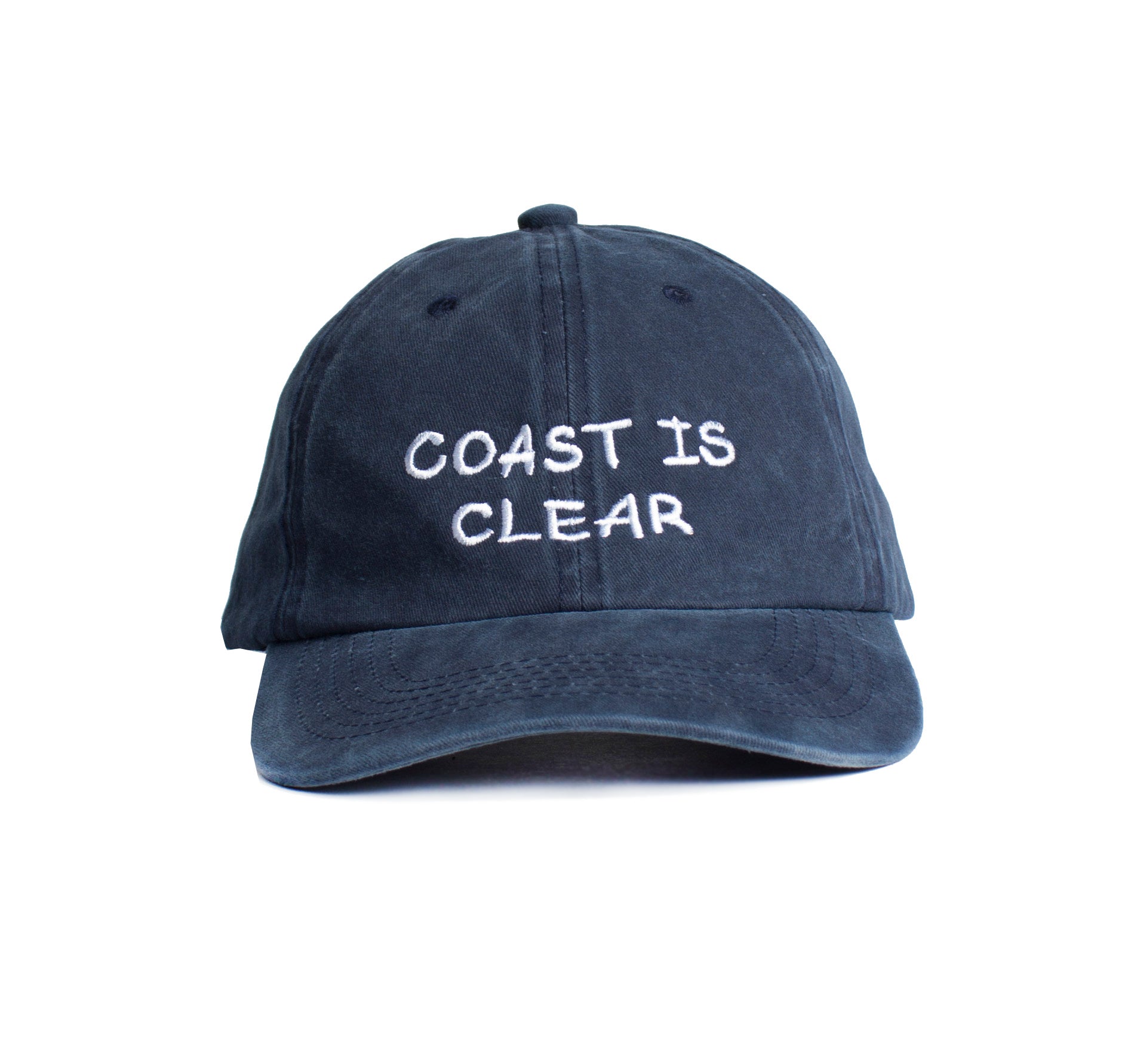 Coast is Clear Embroidered  Cap