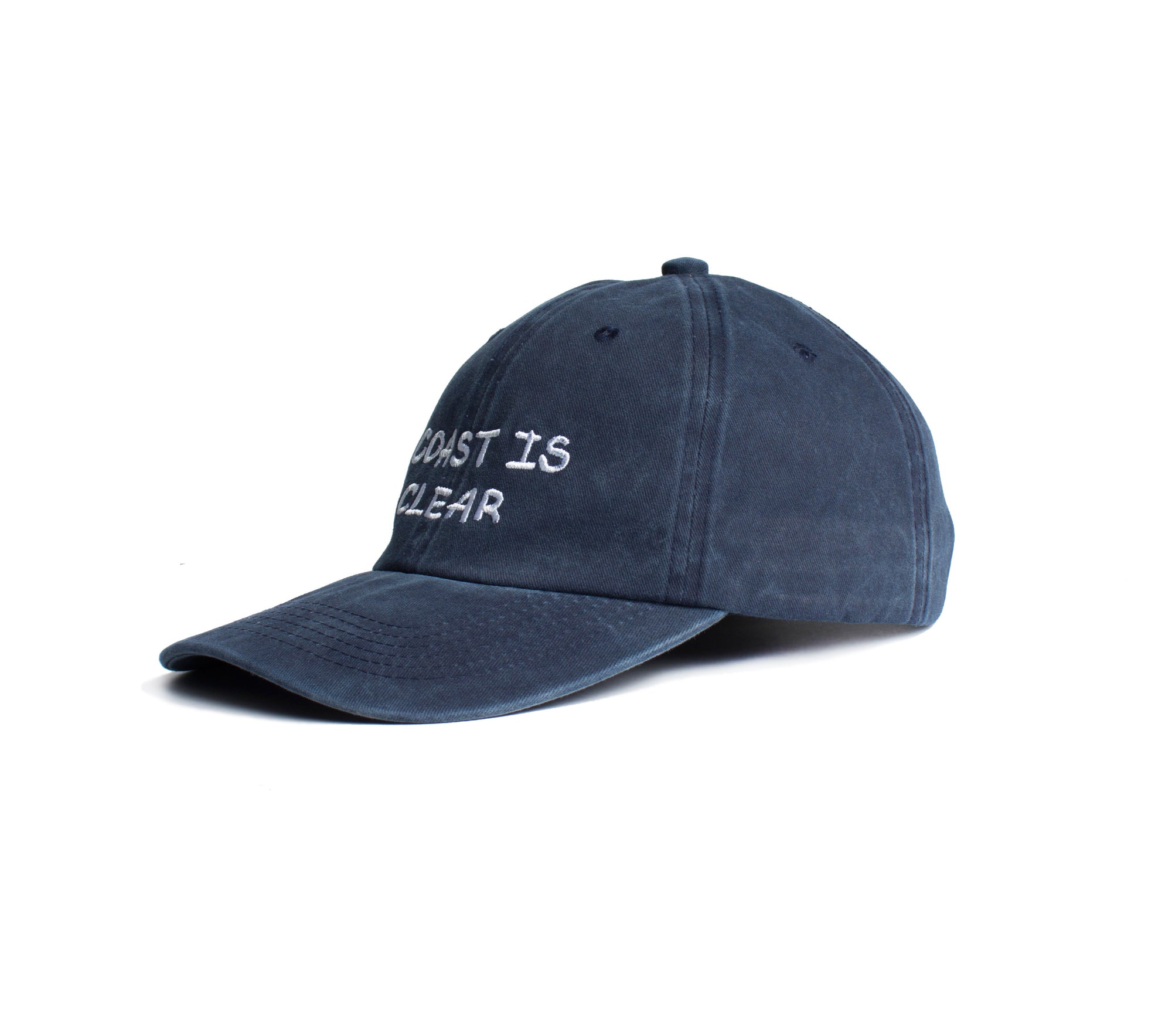 Coast is Clear Embroidered  Cap