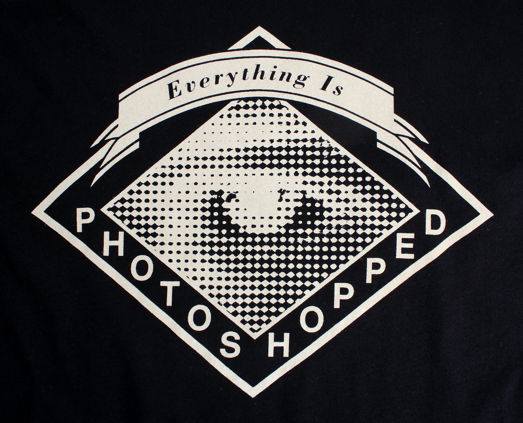 Everything Photoshopped L/S black T-shirt by Altru Apparel