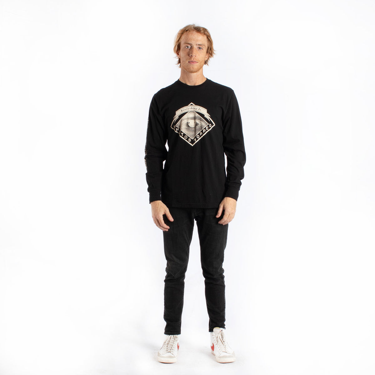 Everything Photoshopped L/S black T-shirt by Altru Apparel