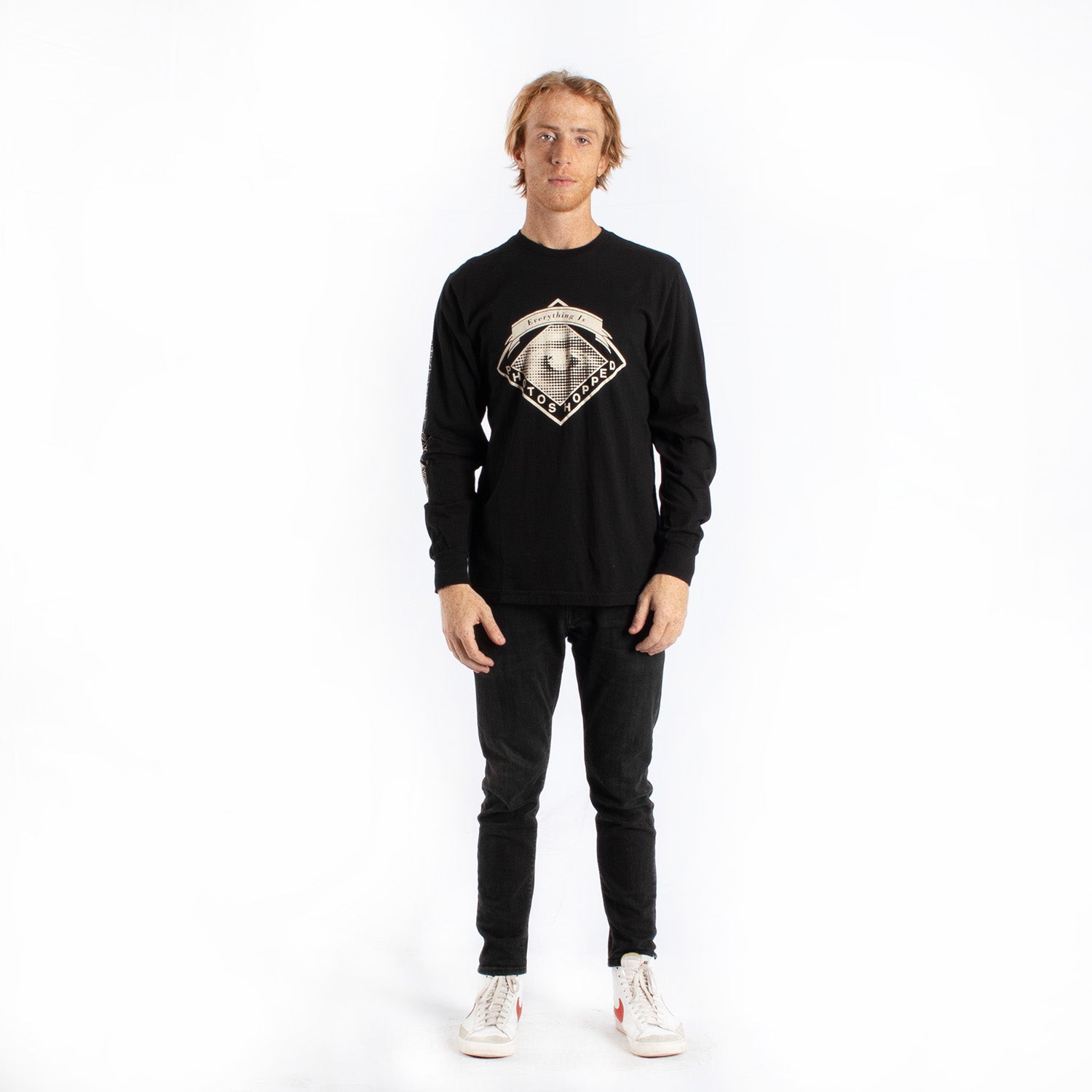 Everything Photoshopped L/S black T-shirt by Altru Apparel