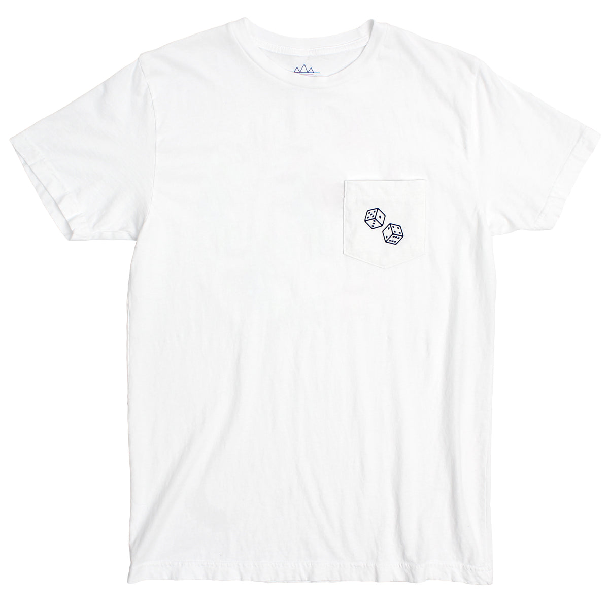 dice flamingo altru apparel pocket graphic tee
