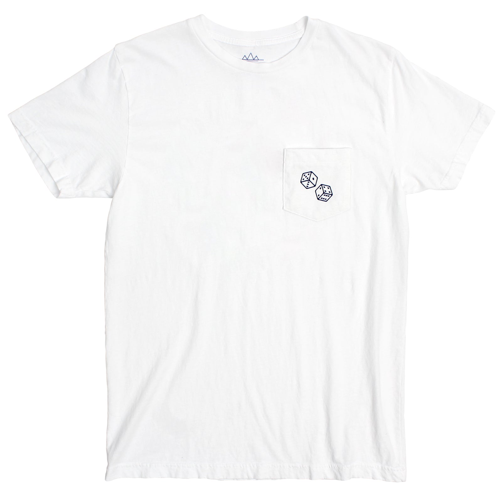 dice flamingo altru apparel pocket graphic tee back