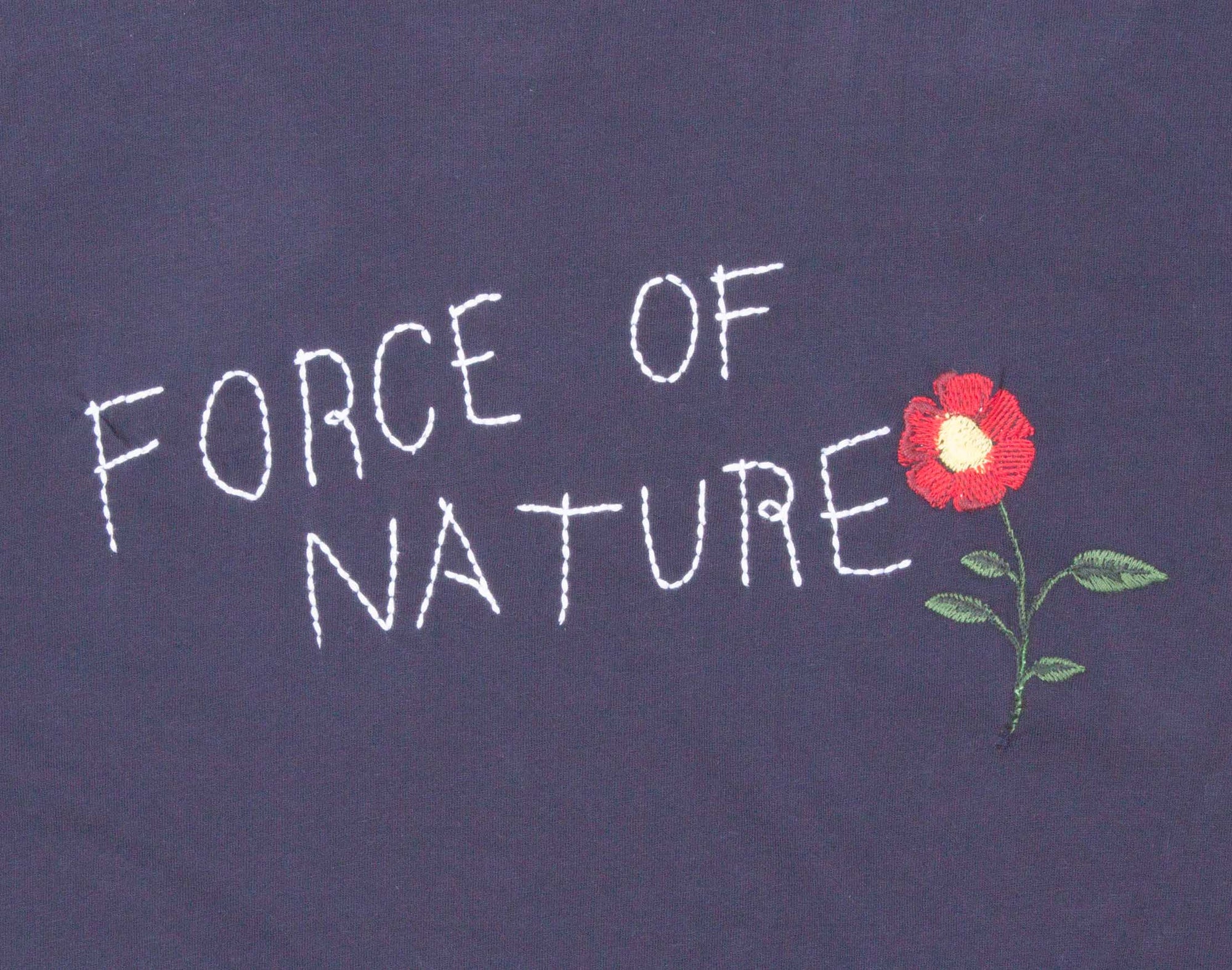 Force of Nature Embroidered graphic Tee by Altru Apparel