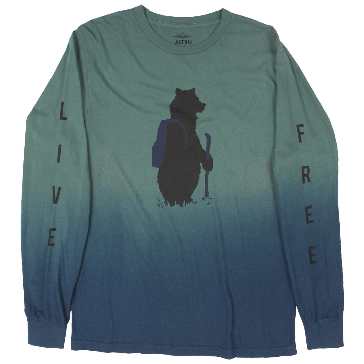 Bear on a Hike graphic tee by Altru Apparel front