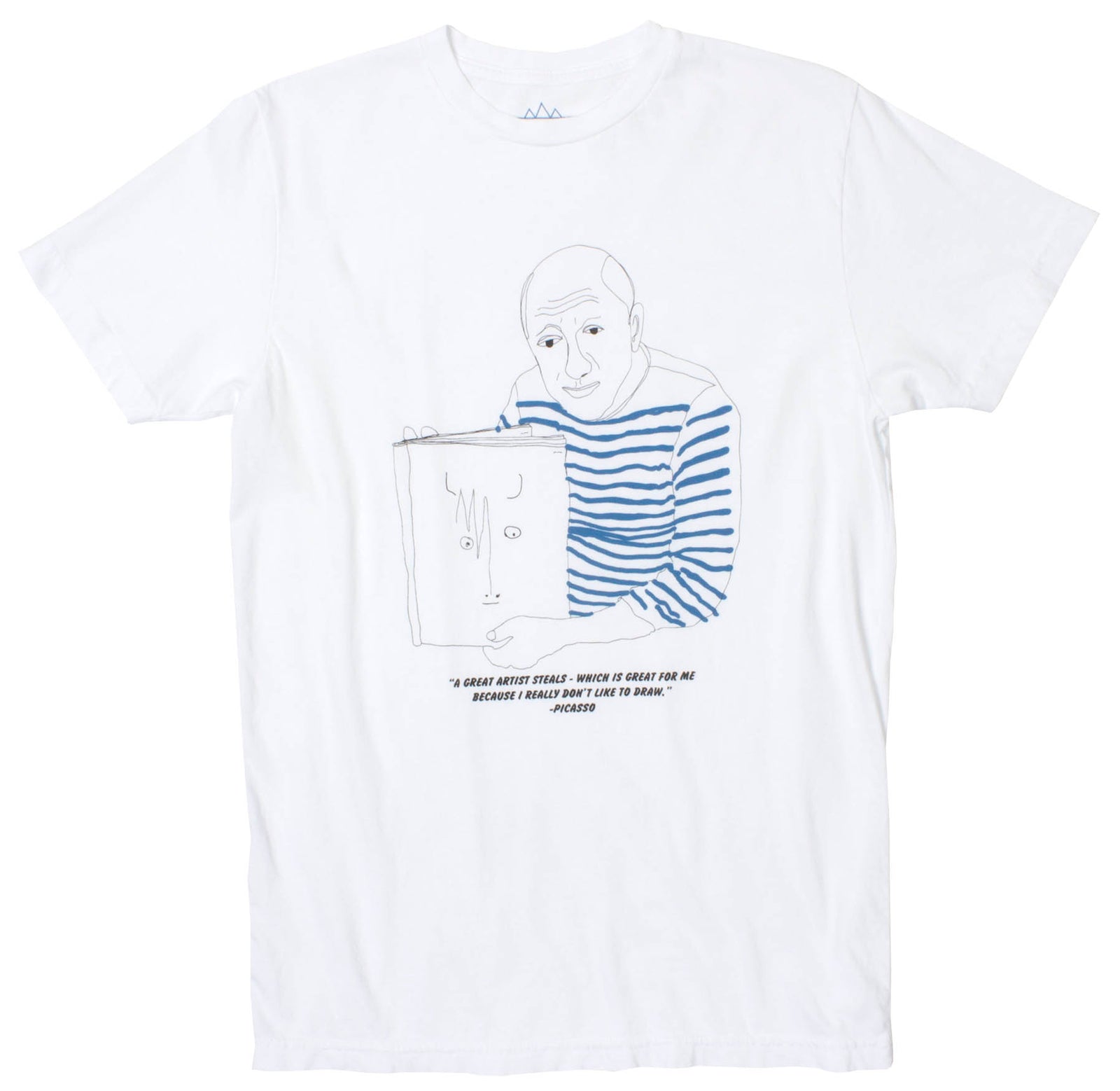 Picasso Sketchy Sketch graphic tee by Altru Apparel