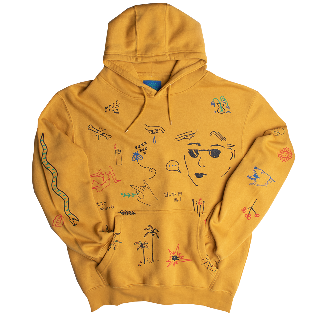 Stick N Poke Art Graphic Hoodie