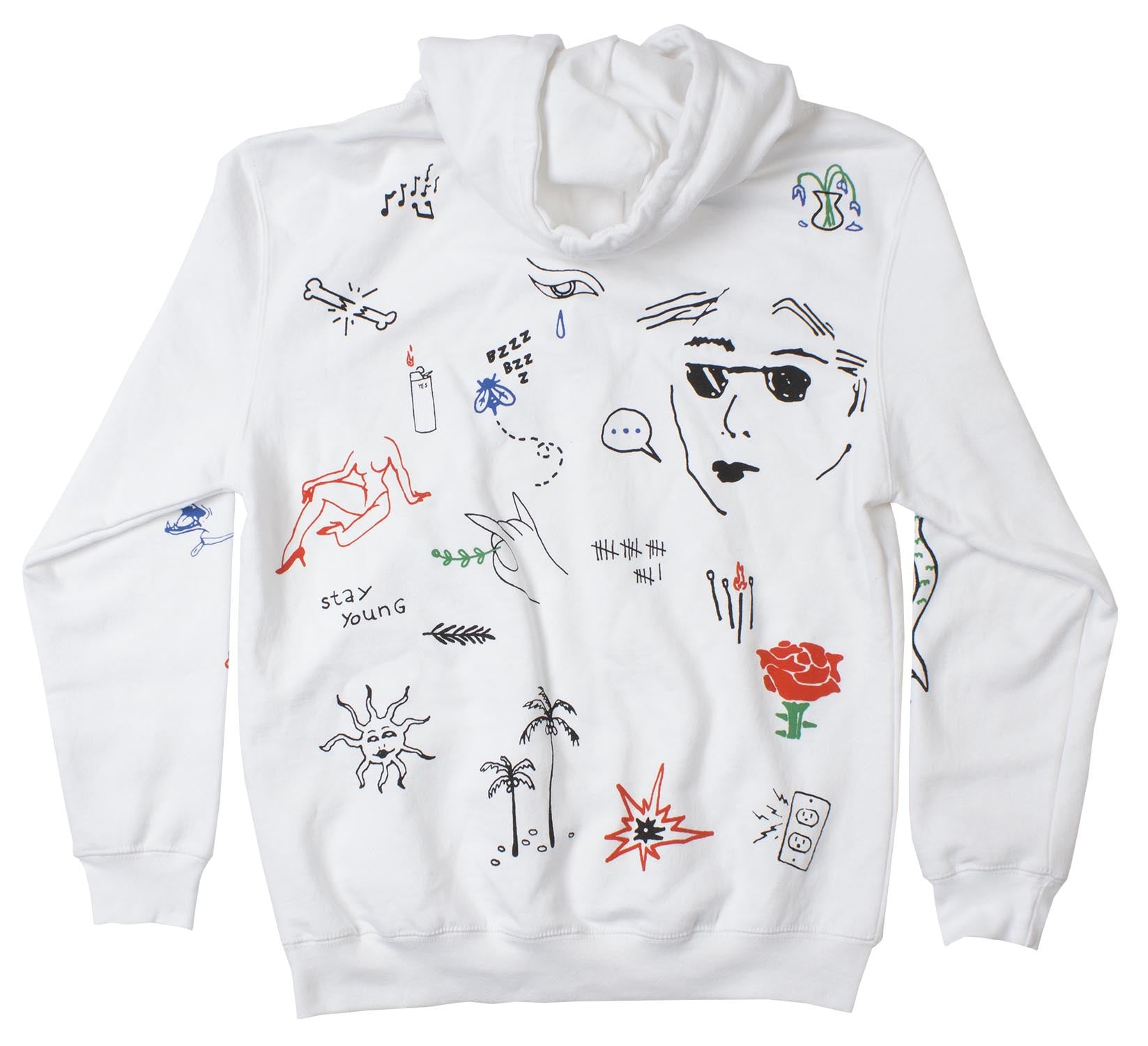 Buy Stick N Poke Art Graphic Hoodie, Altru Apparel