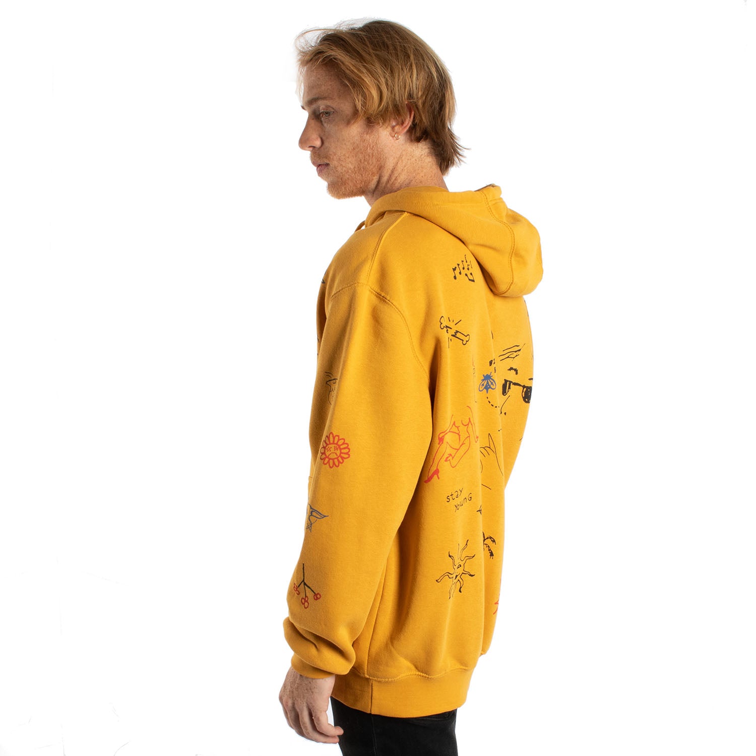 Altru Apparel Stick N Poke Art Graphic Hoodie S