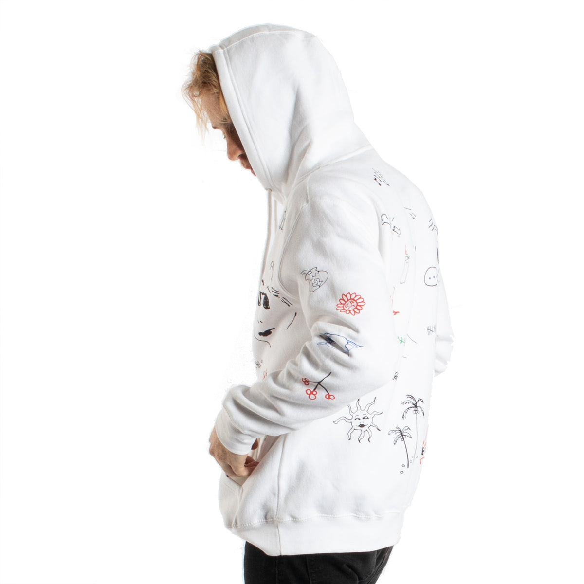 Stick N Poke Art Graphic Hoodie