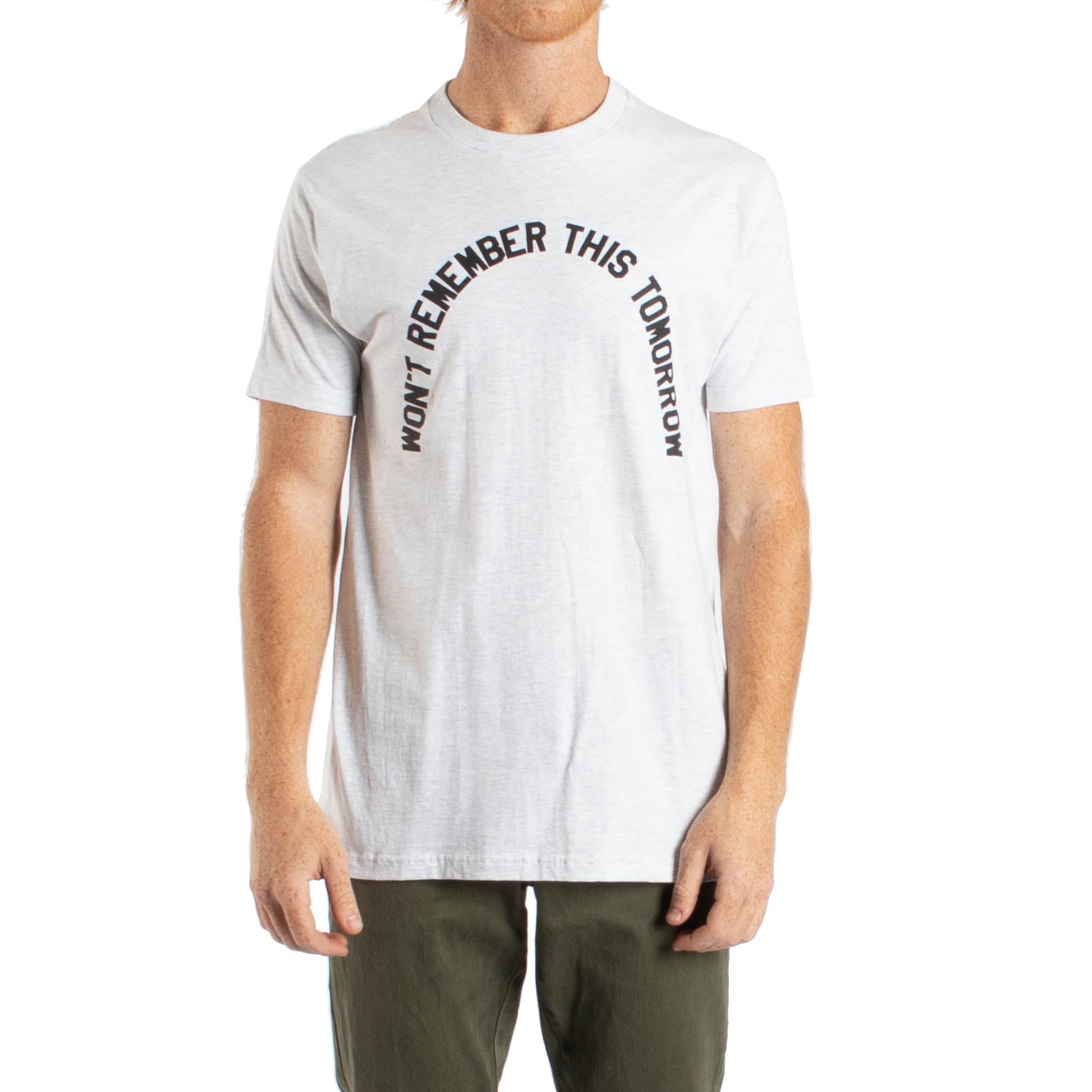 Won't Remember This Heather Grey Tee by Altru Apparel