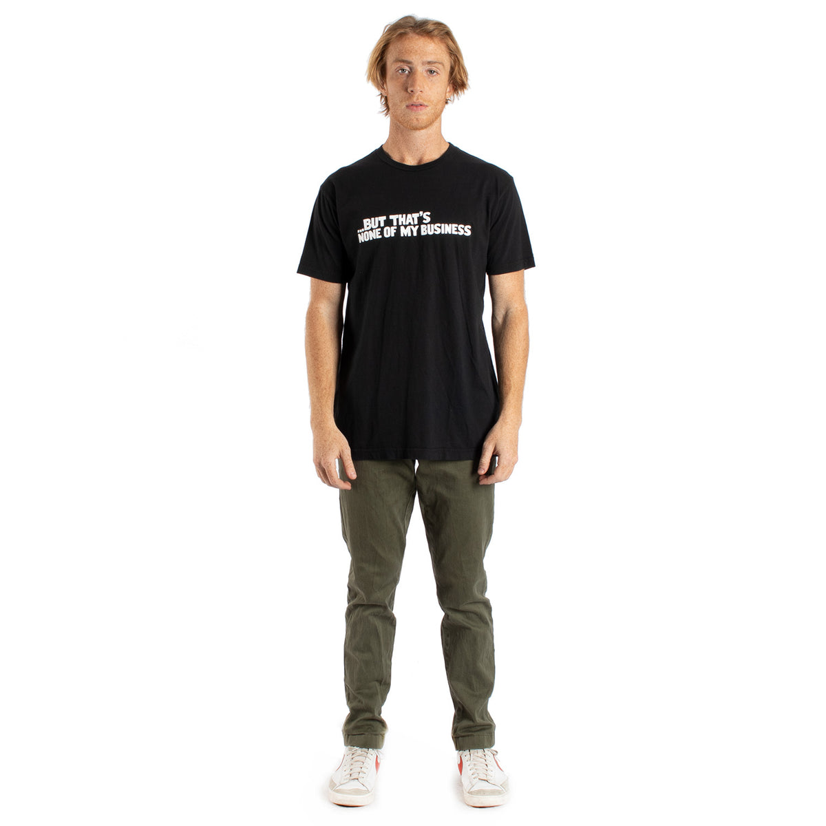None of my Business tee