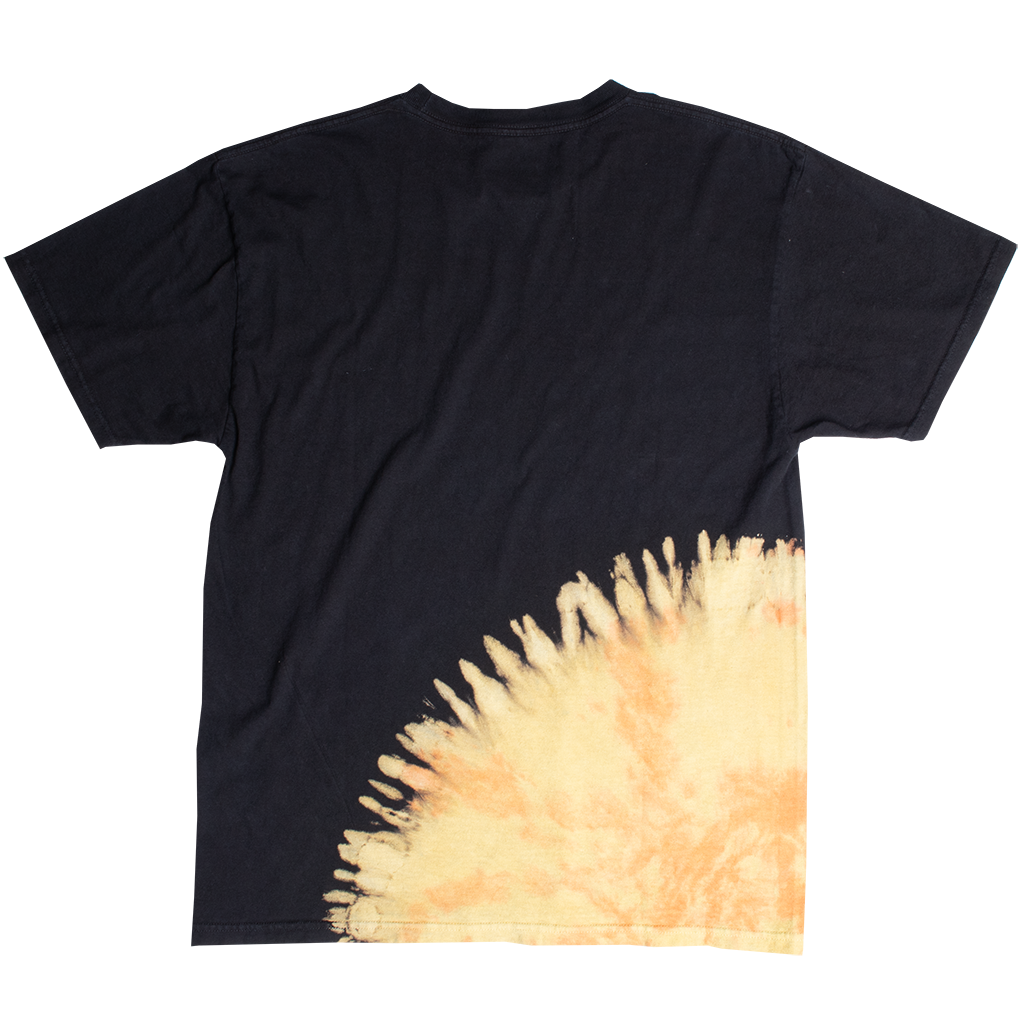 Burning Sun asymmetrical tie-dye tee