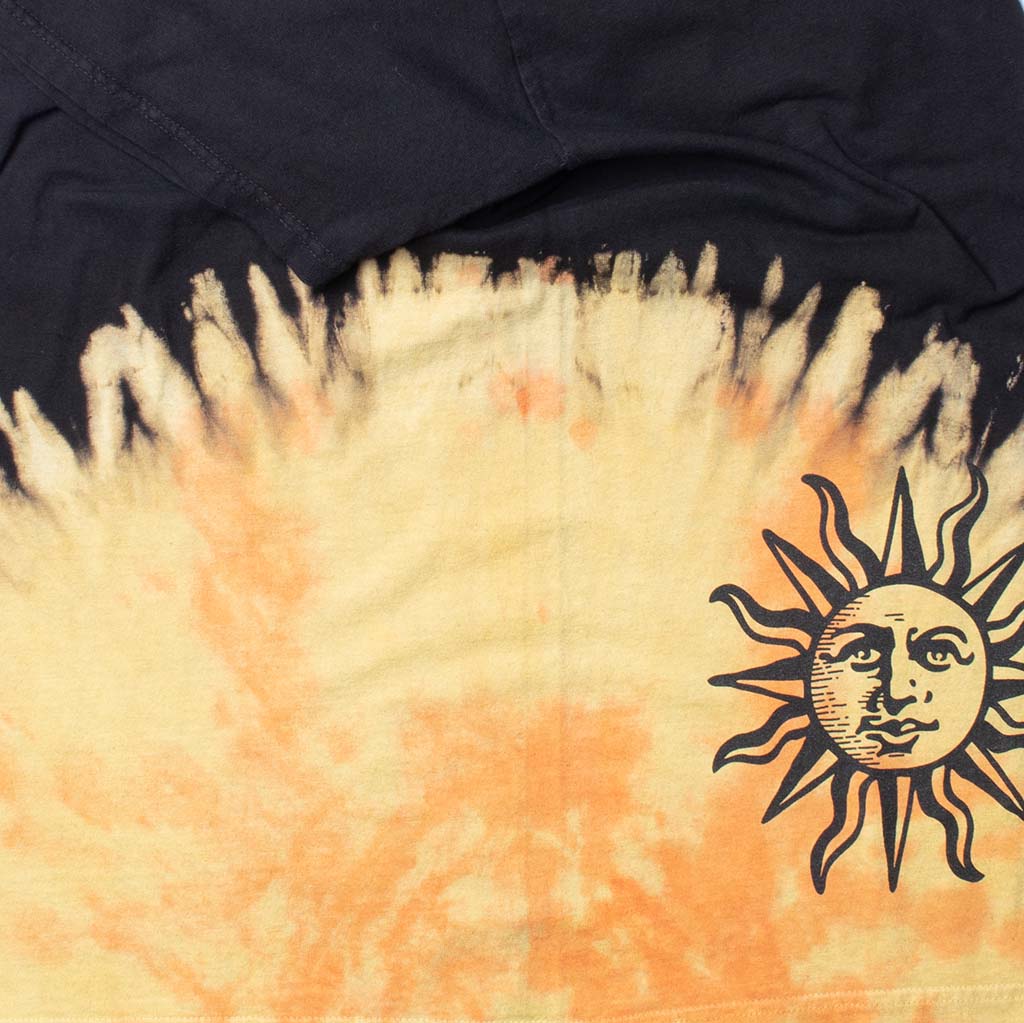 Burning Sun asymmetrical tie-dye tee