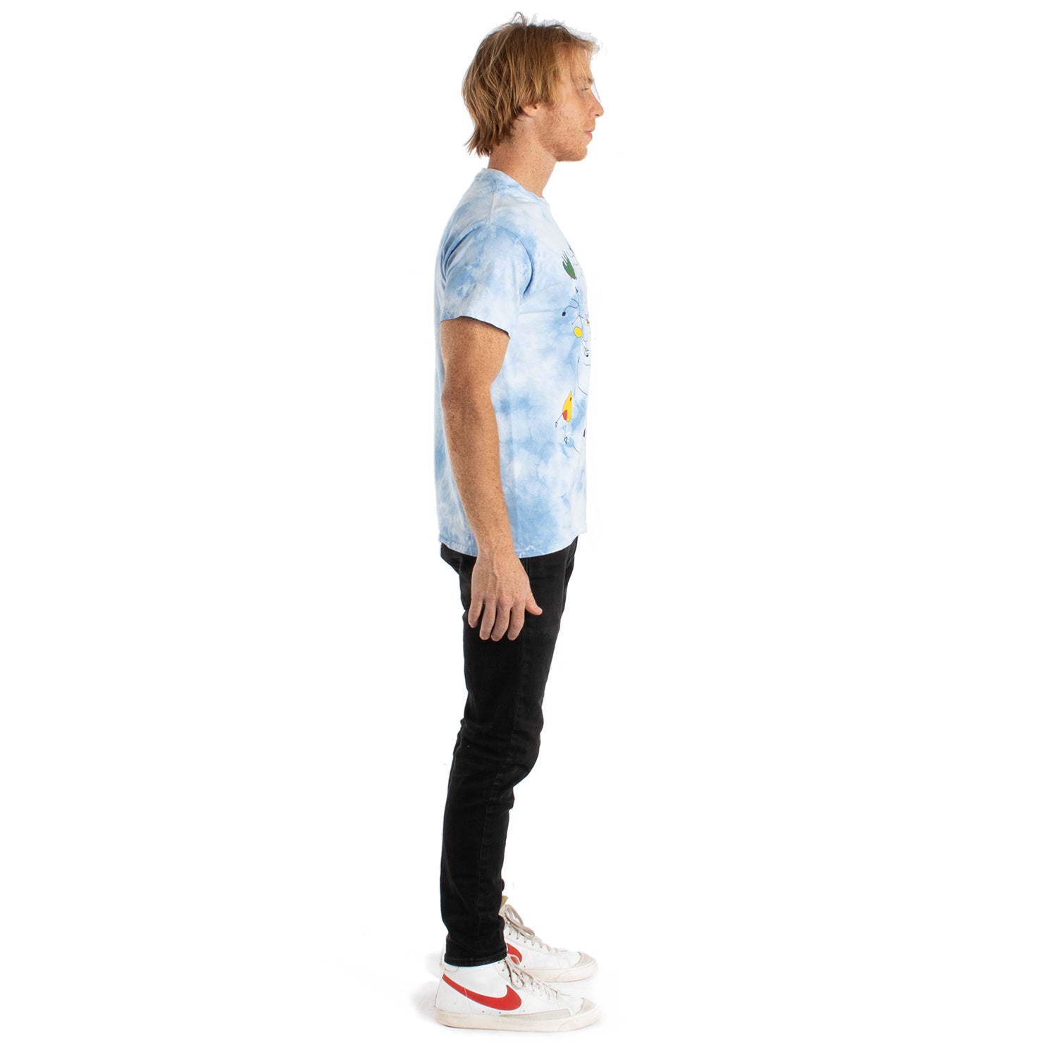 Girl with Pearl Earring tie-dye tee
