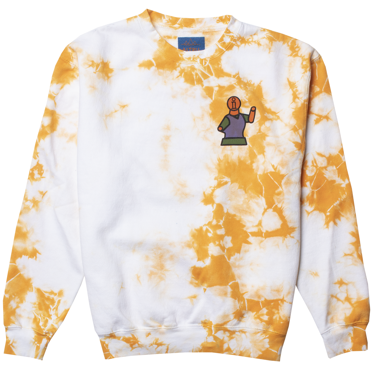 Fourth Dimension Peace Flower graphic sweatshirt