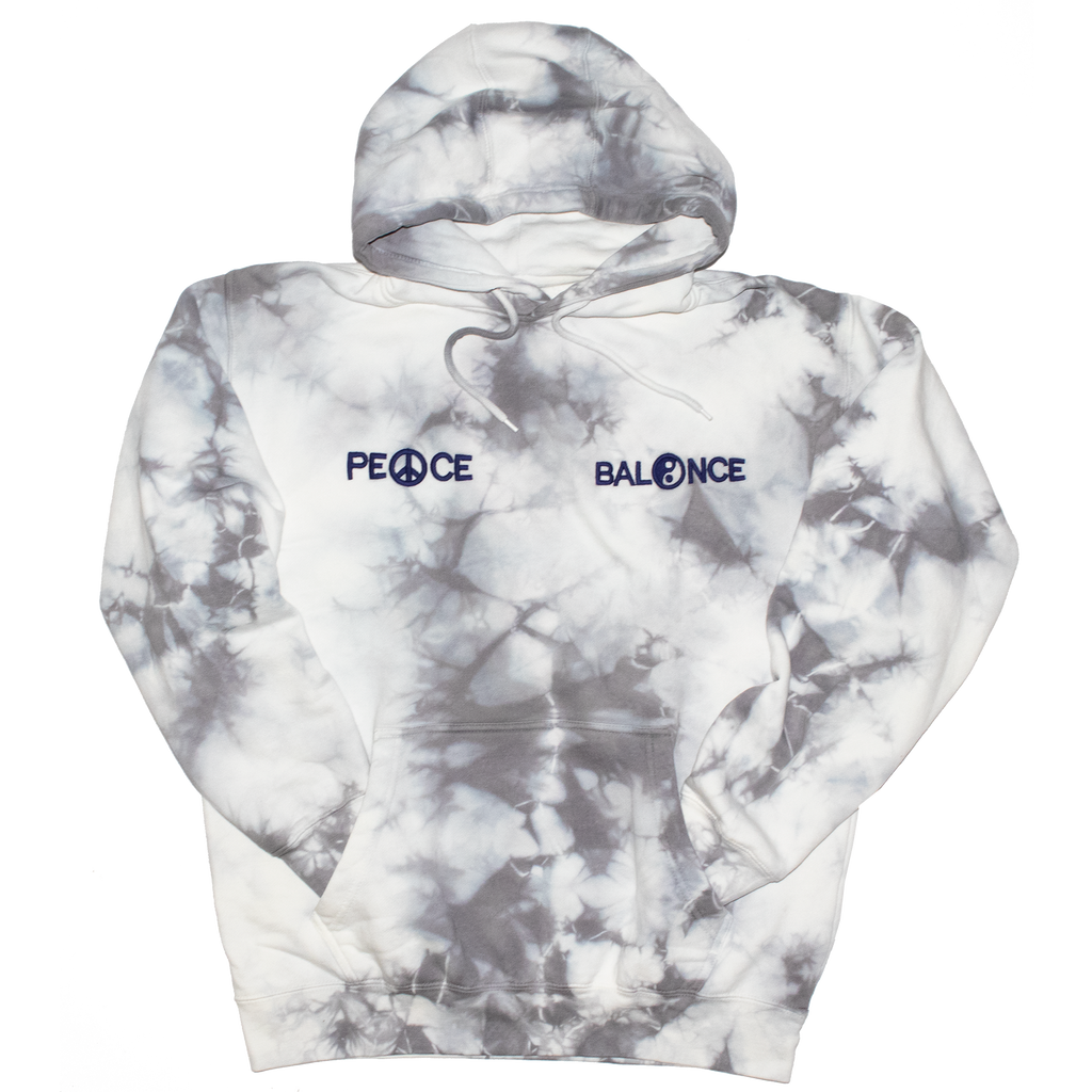 Gray tie dye sweatshirt sale