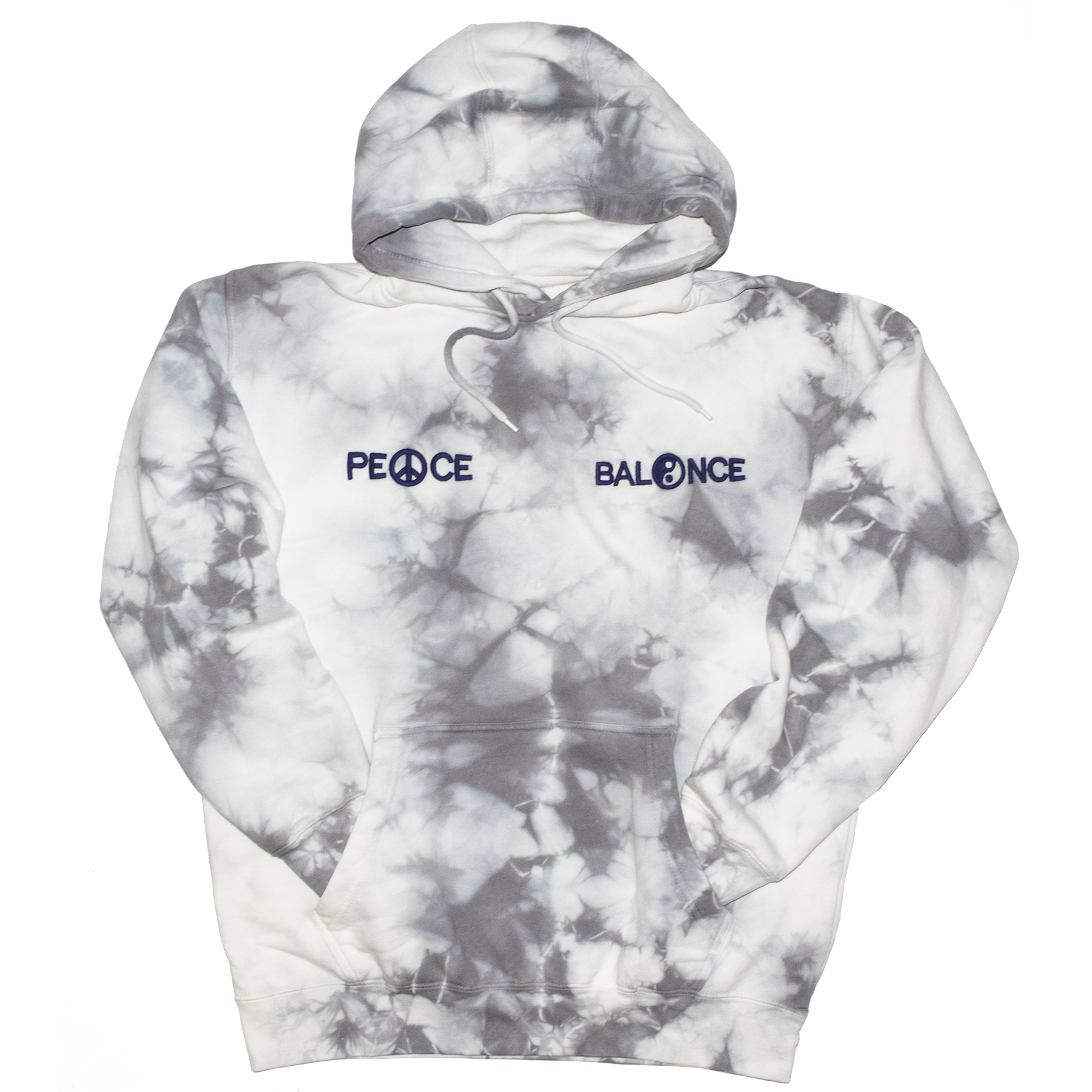 Tie dye hoodie grey sale