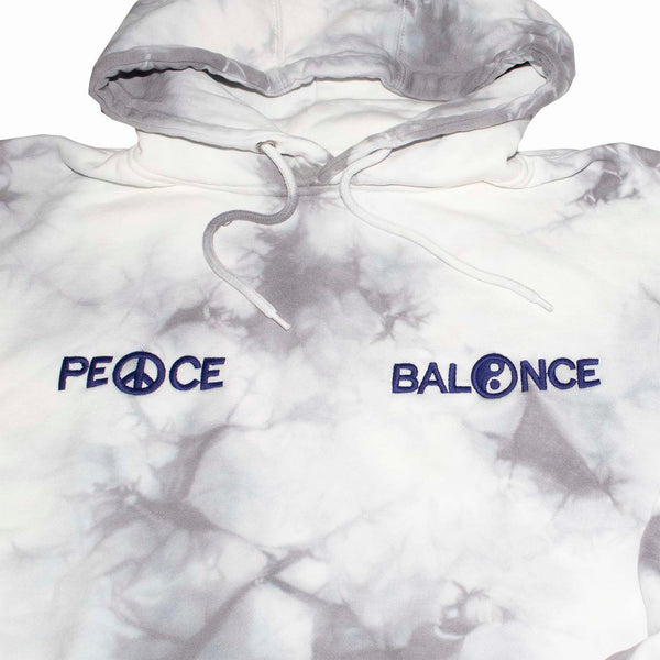 スウェット・トレーナー BEL-AIR ATHLETICS Logo Tie-Dye Hoodie White BEL-AIR ATHLETICS Logo Tie-Dye Hoodie White