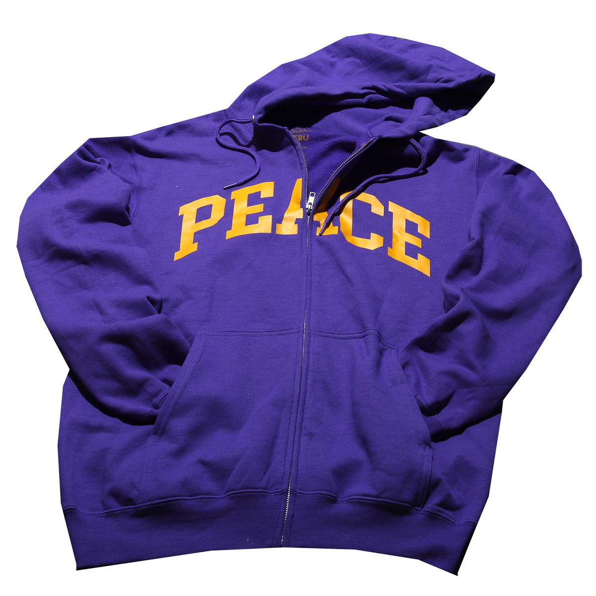 PEACE Fleece Zip Hoodie
