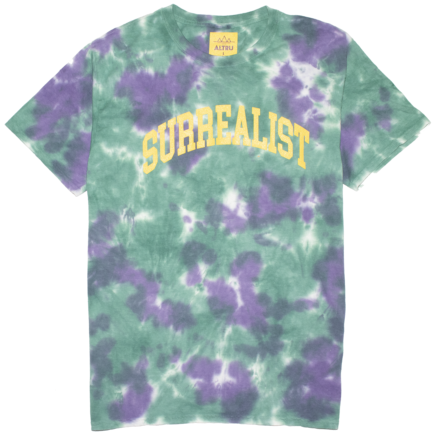 Surrealist tie-dye tee