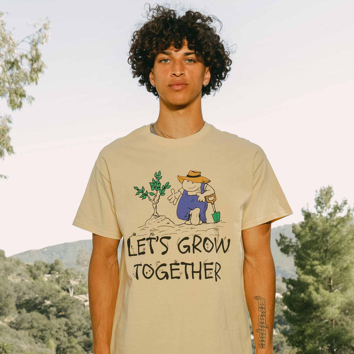 Let's Grow Together tee shirt