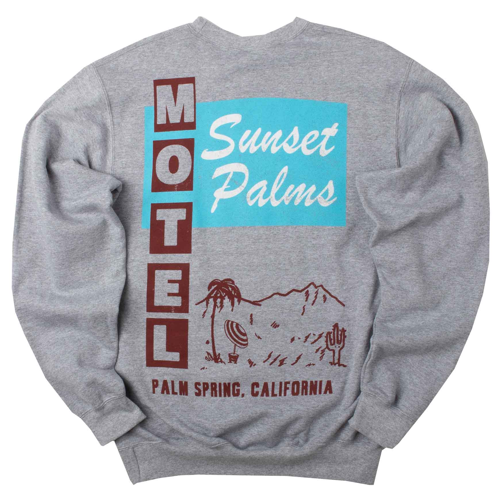 Sunset Palms Motel sweatshirt