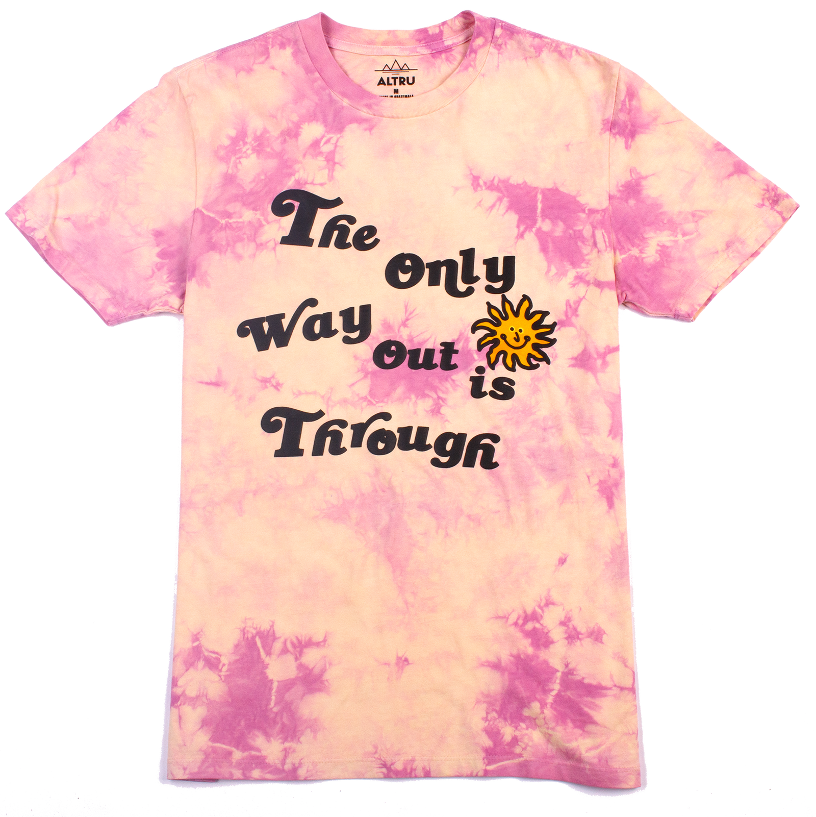 We Tripped puff ink tie-dye tee