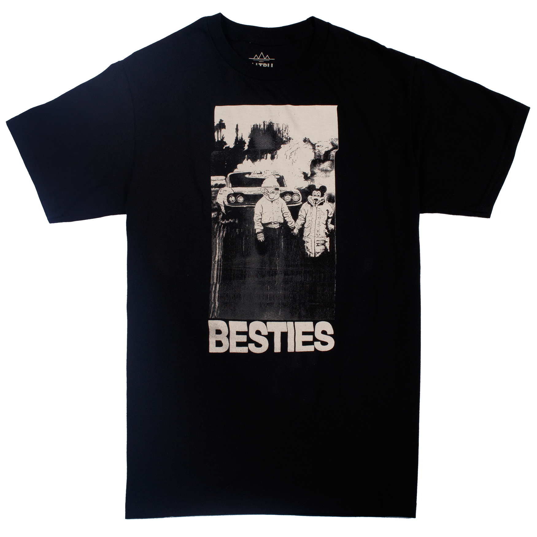 Besties black tee