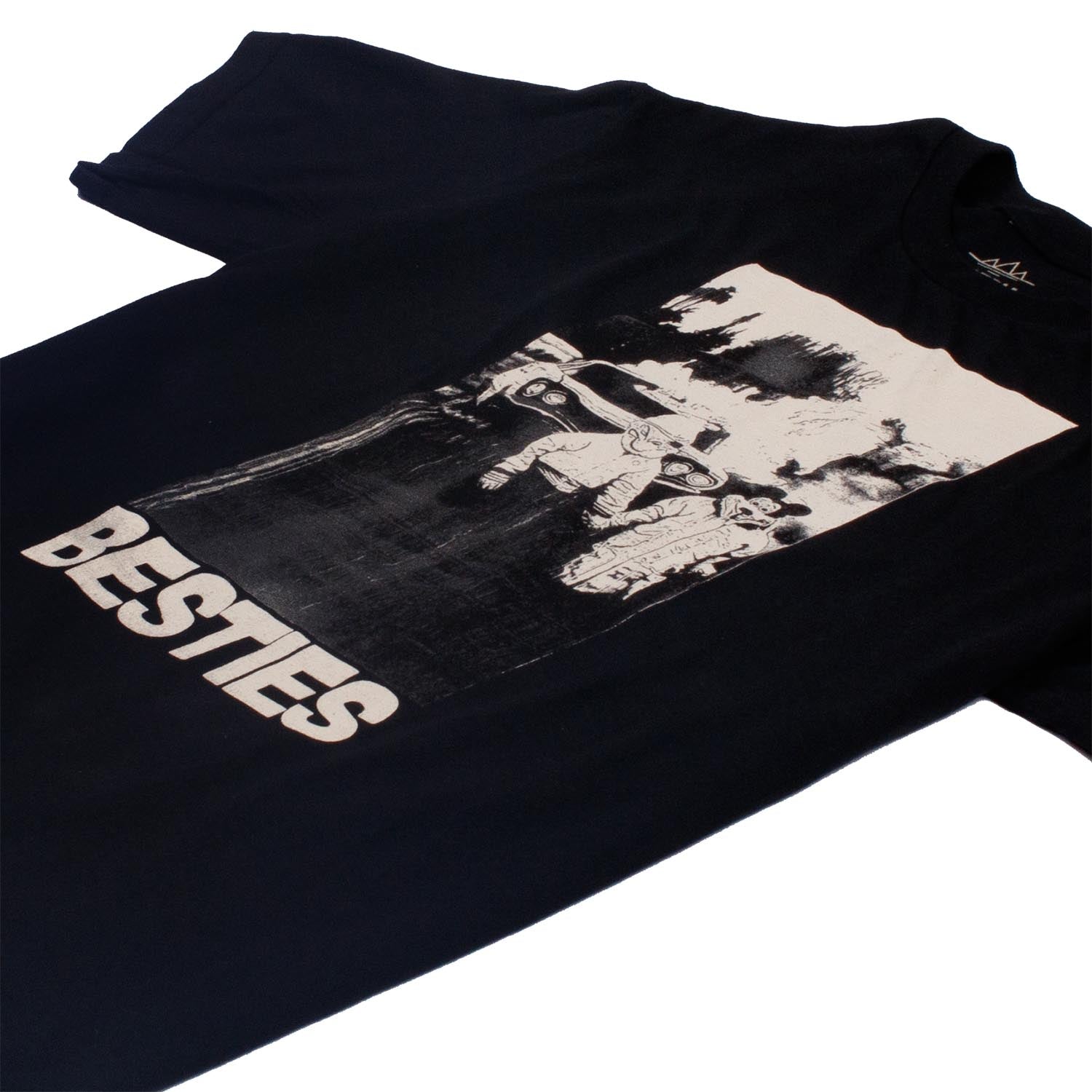 Besties black tee